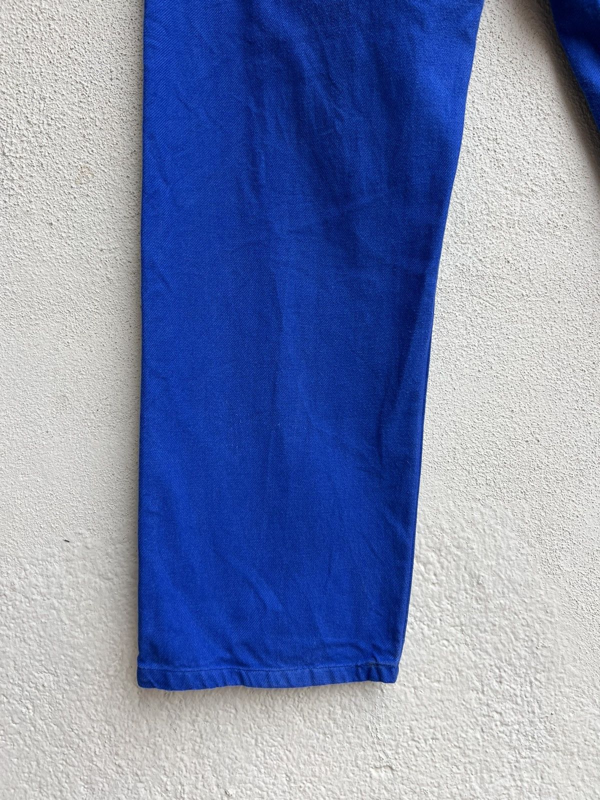 Indigo Vintage Sanfor Fade Indigo Work Pant Size US 31 - 15 Thumbnail
