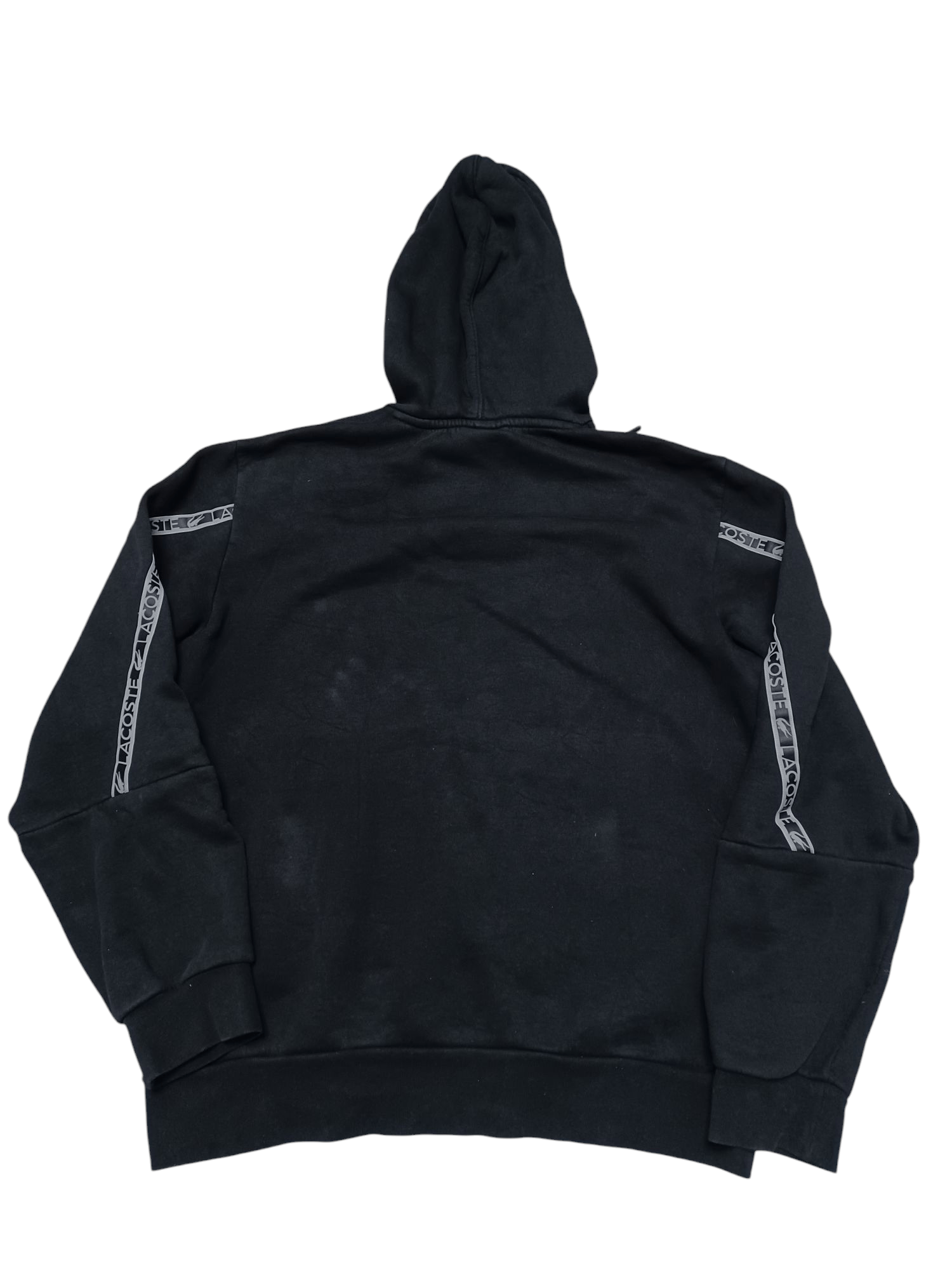 Lacoste LACOSTE SOME DIRTY AND DISTRESSED FIRE HOODIE Size US XL / EU 56 / 4 - 4 Thumbnail