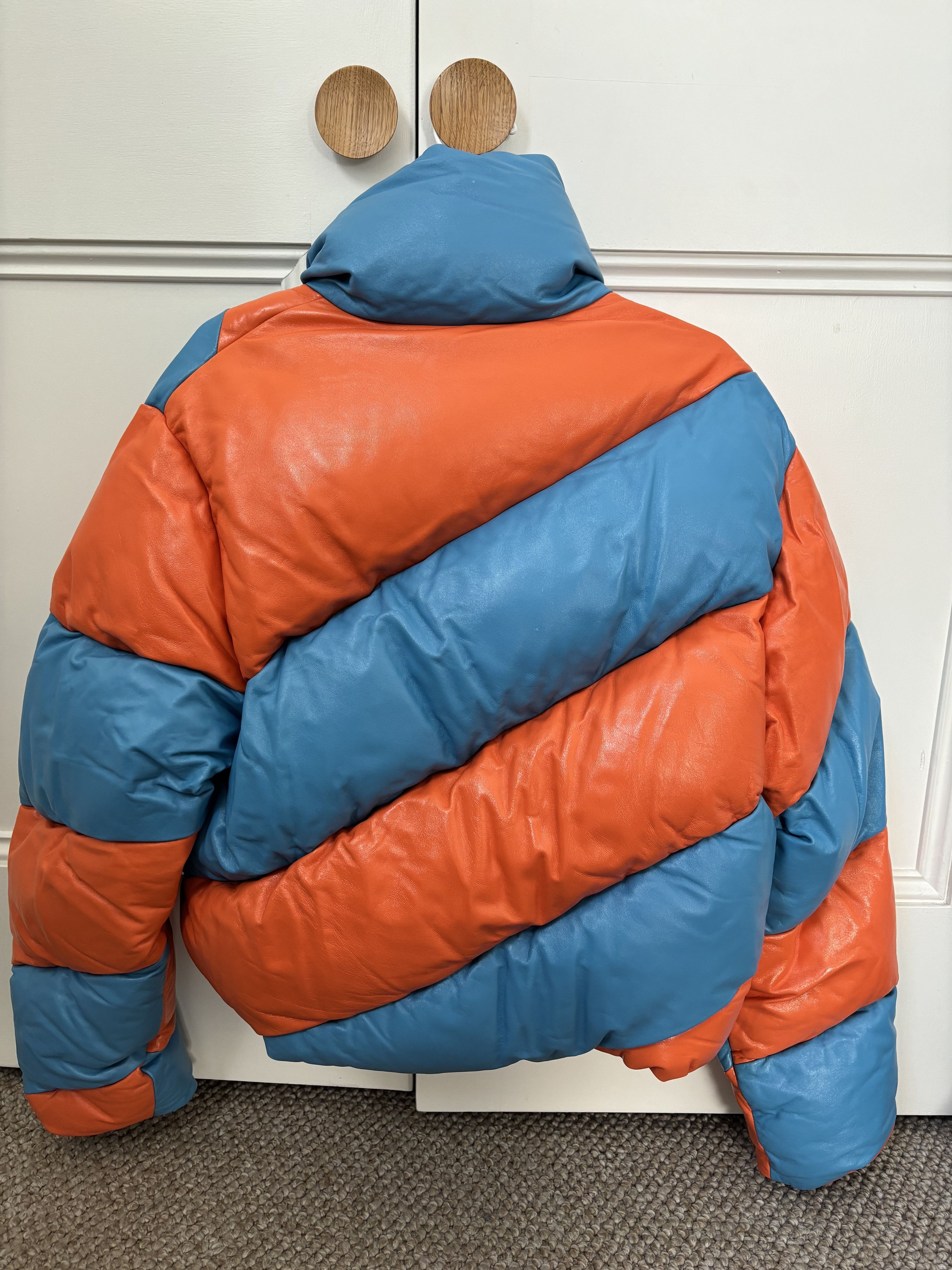 Bottega Veneta Bottega Veneta Leather Puffer Jacket Size US S / EU 44-46 / 1 - 5 Thumbnail