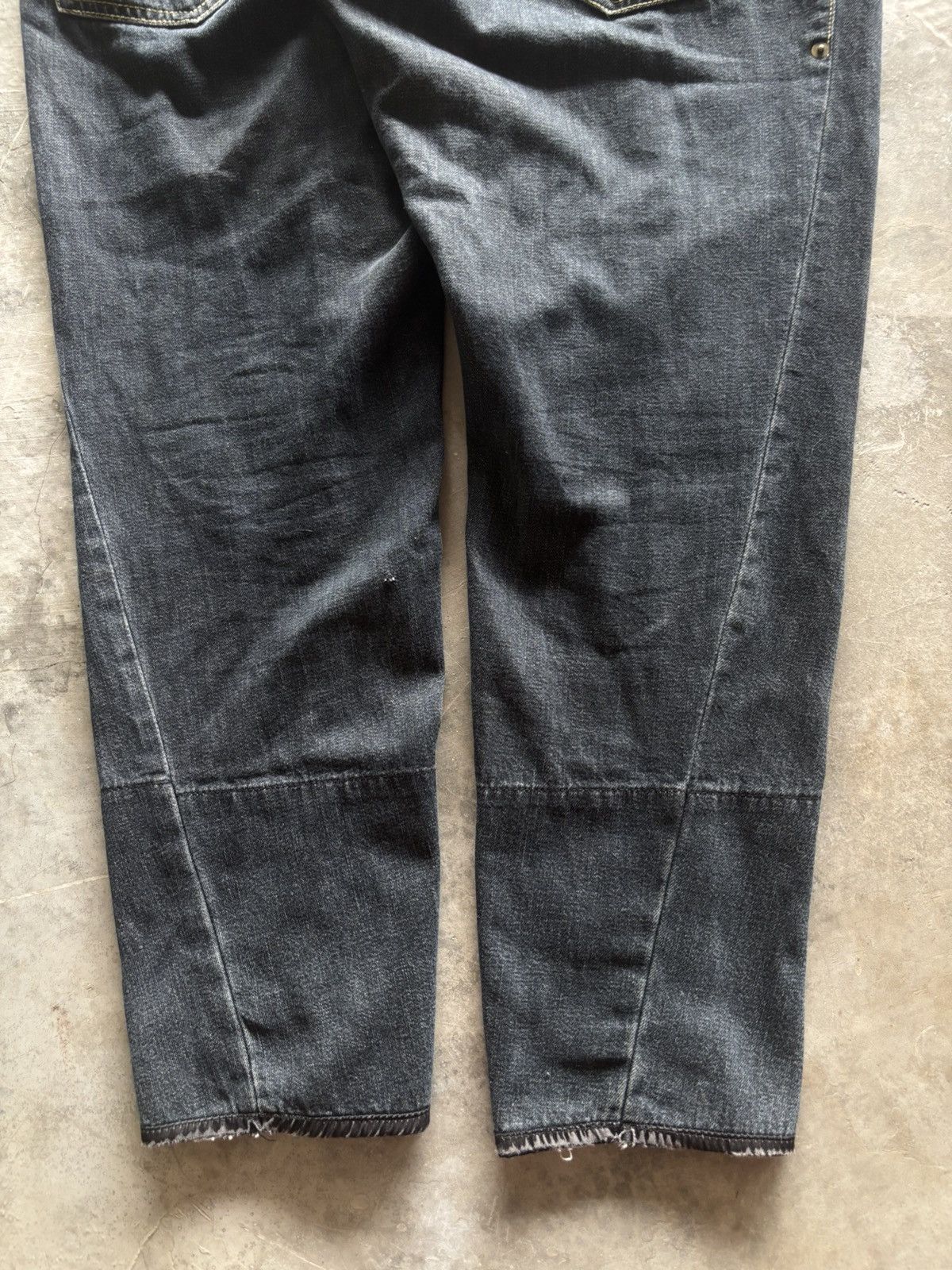 Frapbois FRAPBOIS doublewaist experimental jeans japanese punk gothic Size US 32 / EU 48 - 19 Thumbnail