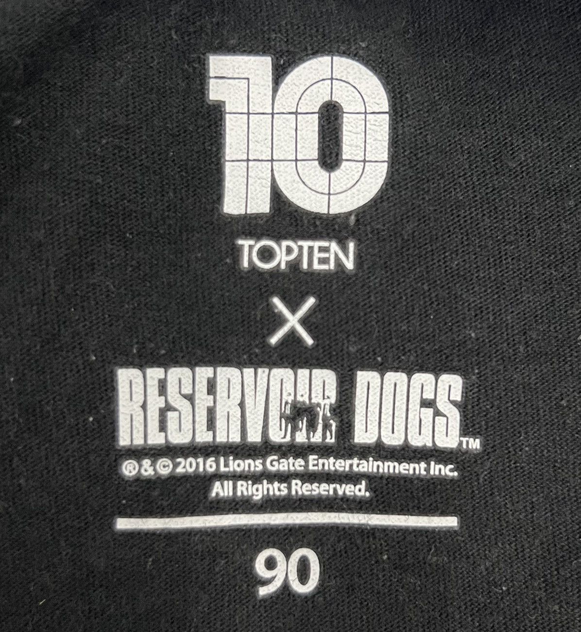 Other Rare Movie Tee Reservoir Dogs X TopTen Size US M / EU 48-50 / 2 - 5 Thumbnail