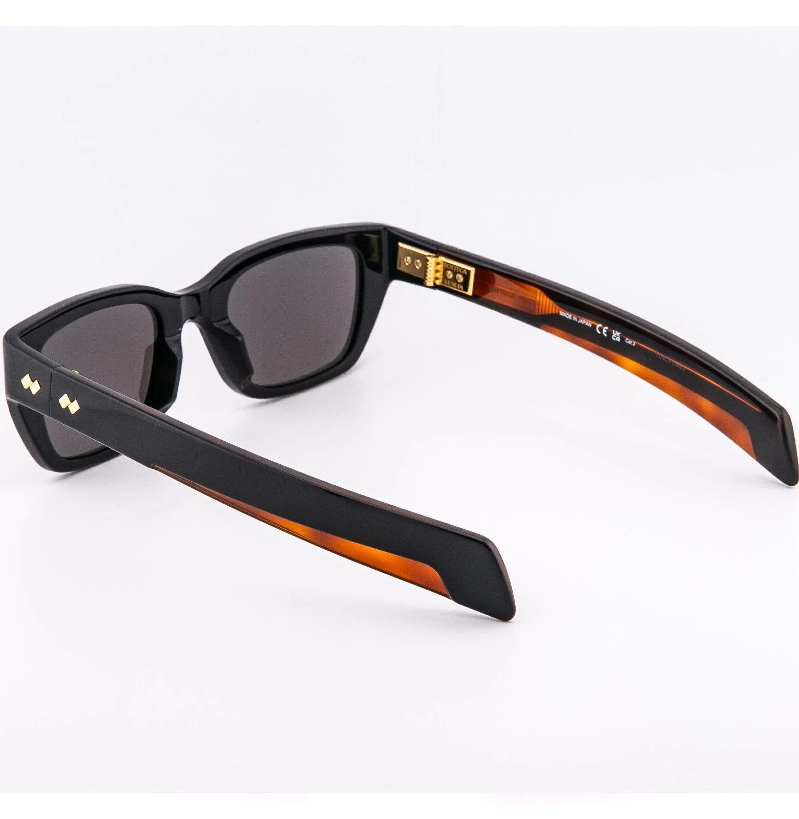 Bottega Veneta BOTTEGA VENETA 1393 BV1393S DIZZY Black Intrecciato 001 Size ONE SIZE - 3 Thumbnail
