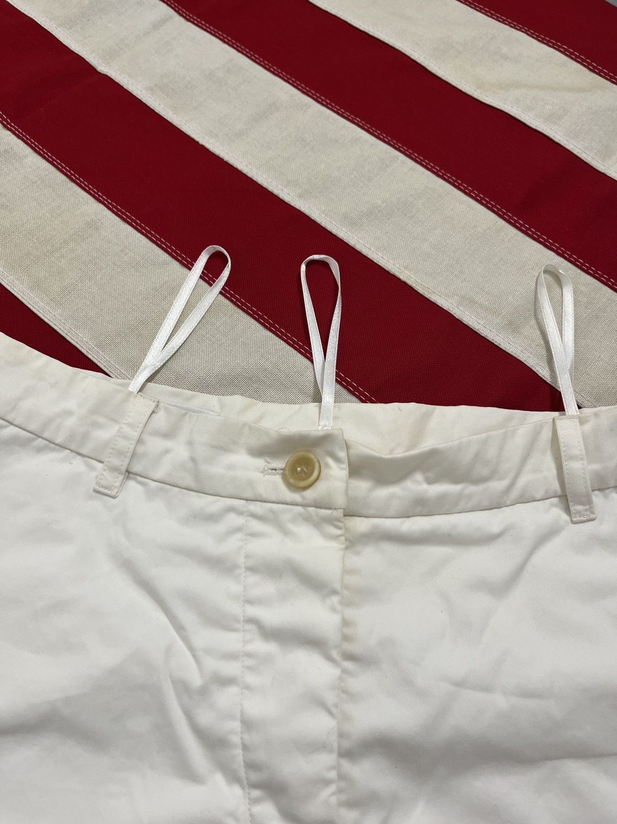 Jil Sander Jil Sander White Tailored Shorts - Minimalist Bermuda Shorts Size US 42 / EU 58 - 7 Thumbnail