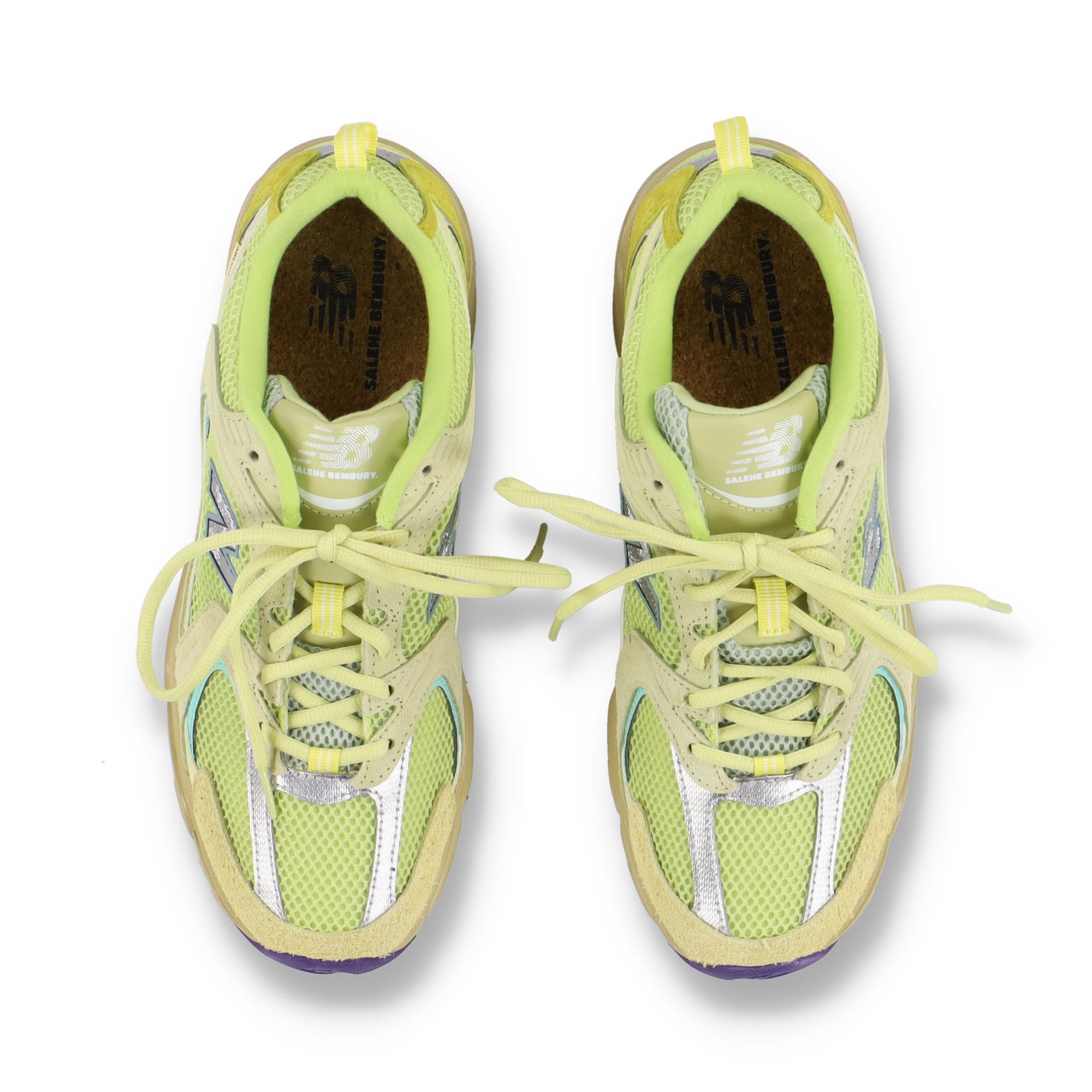 New Balance × Salehe Bembury SIGNED Yellow 530 MR530PR Trainers Size US 9.5 / EU 42-43 - 7 Thumbnail