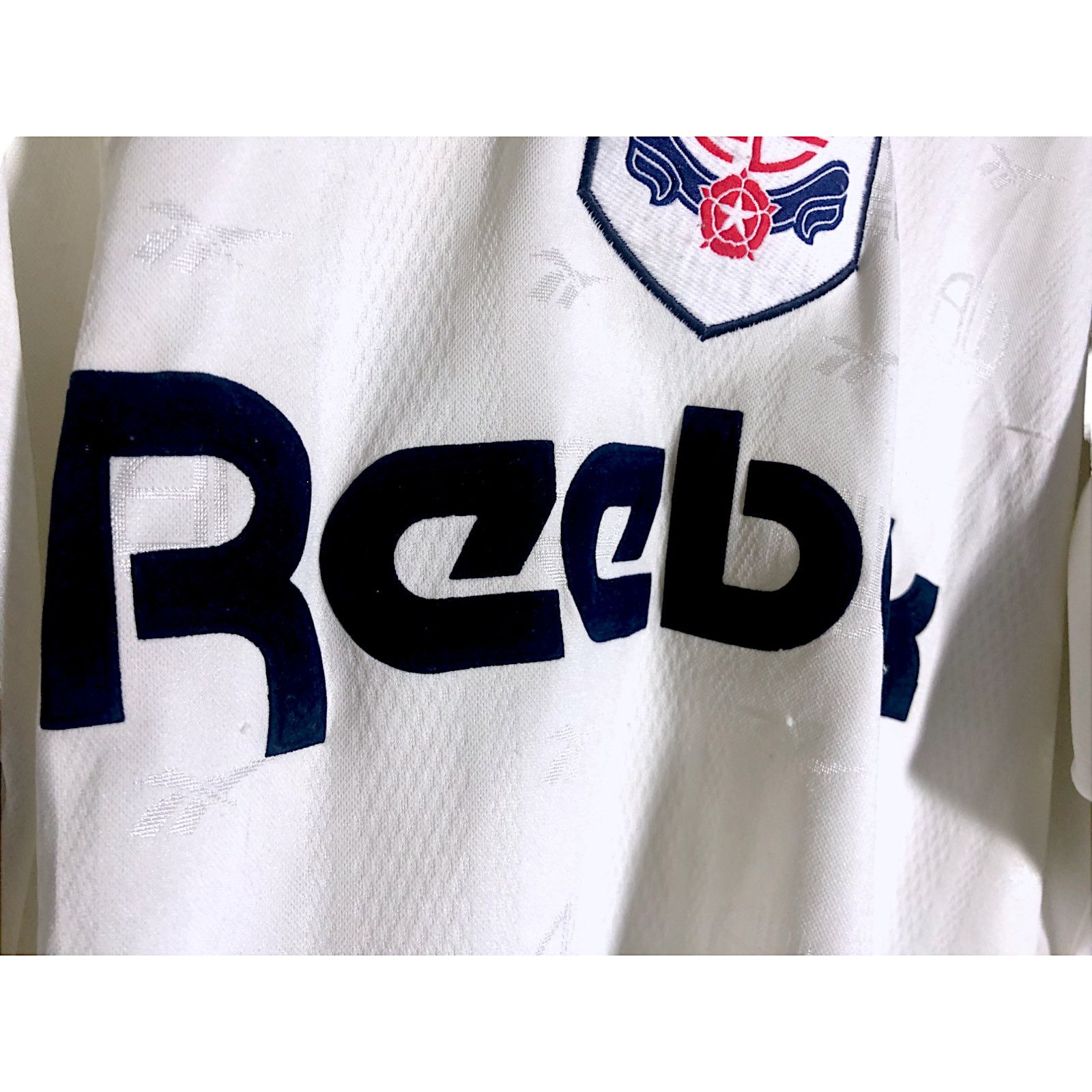 Reebok Bolton Wanderers 1995-97 Premier League Jersey Medium Reebok Size US M / EU 48-50 / 2 - 4 Thumbnail