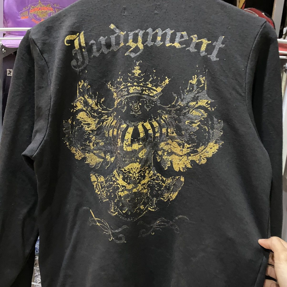 In The Attic In the Attic Judgement Zip Up Sweater Size US M / EU 48-50 / 2 - 12 Thumbnail