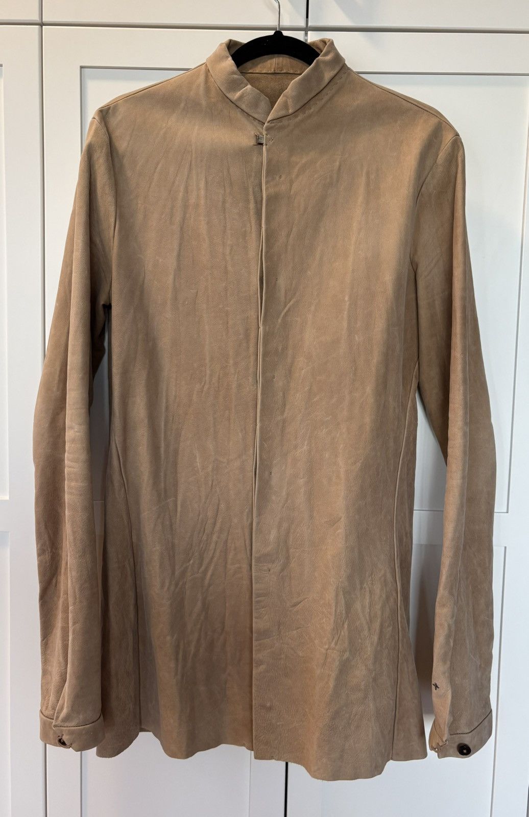 Ma+ Leather Long Shirt Size US S / EU 44-46 / 1 - 1 Thumbnail