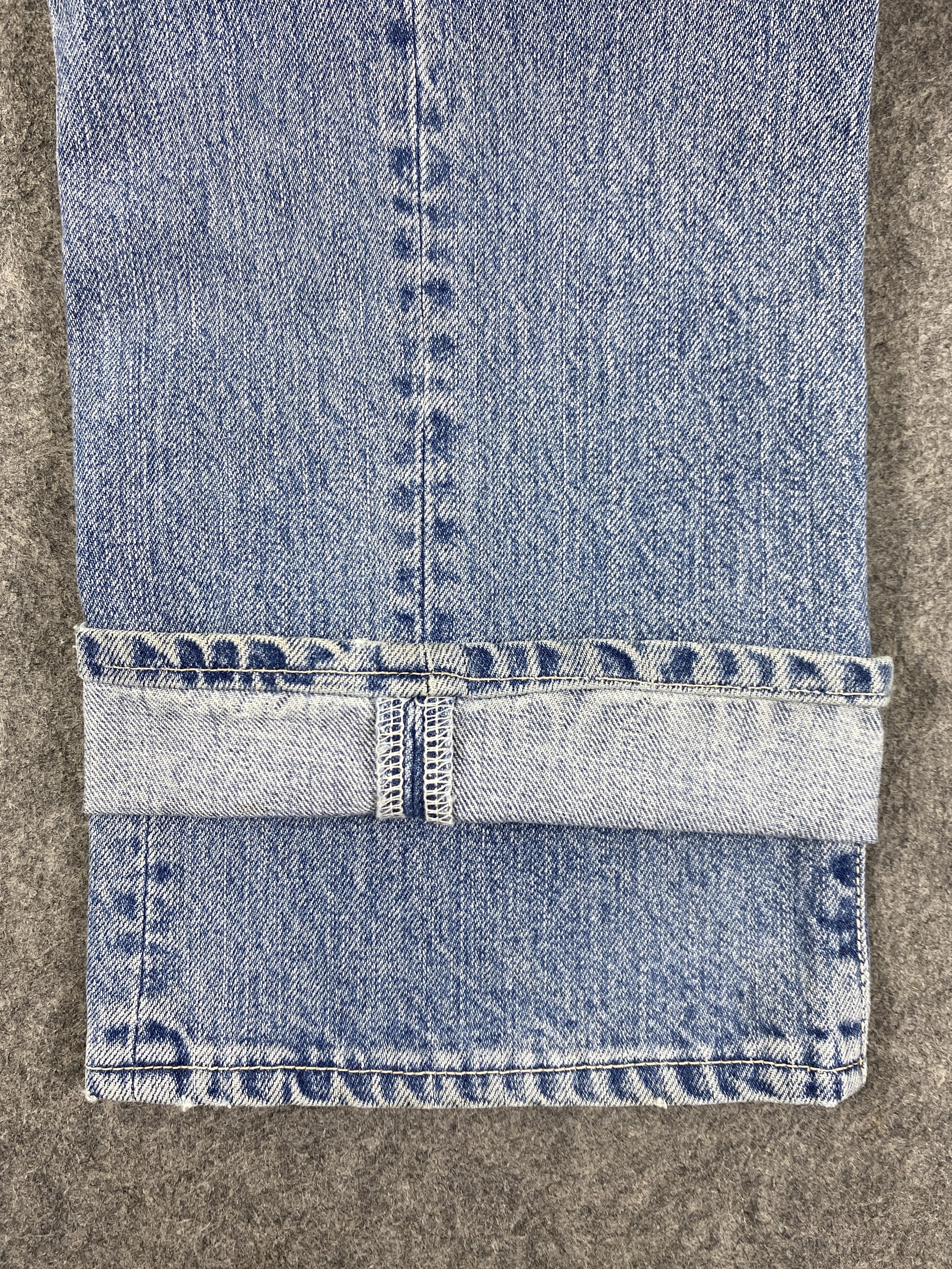 If Six Was Nine Vintage Blue Blue Patchwork Jeans 30x31 - JN3246 Size US 30 / EU 46 - 13 Thumbnail