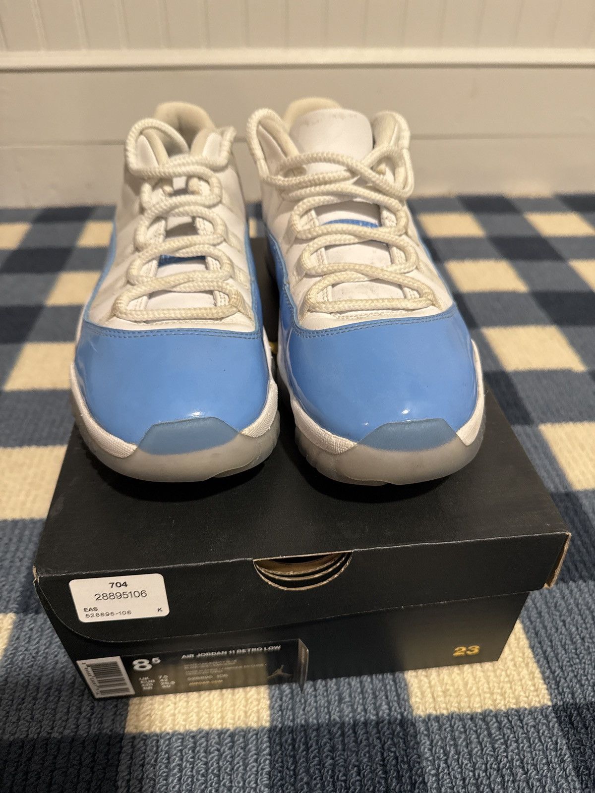 Jordan Brand JORDAN 11 RETRO LOW ‘UNC’ Size US 8.5 / EU 41-42 - 2 Thumbnail