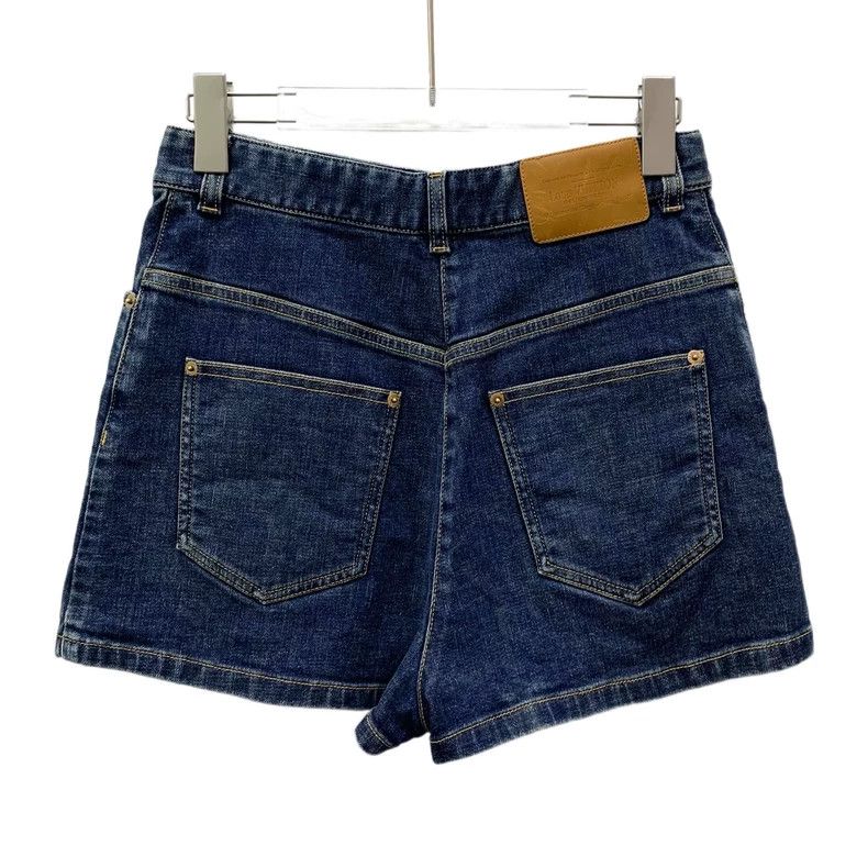 Louis Vuitton Louis Vuitton 22 blue logo monogrammed cotton casual denim Size 37" - 2 Thumbnail