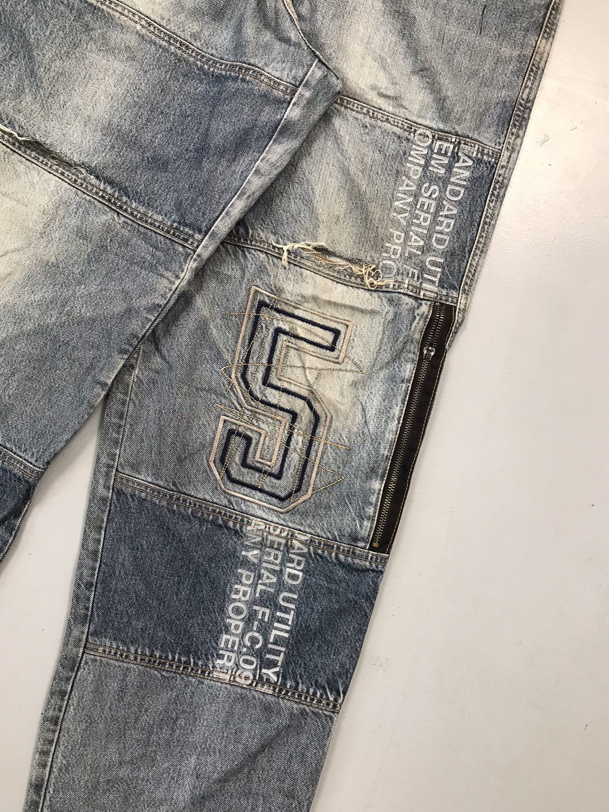 Fubu Vintage Fubu SpellOut denim Size US 36 / EU 52 - 5 Thumbnail