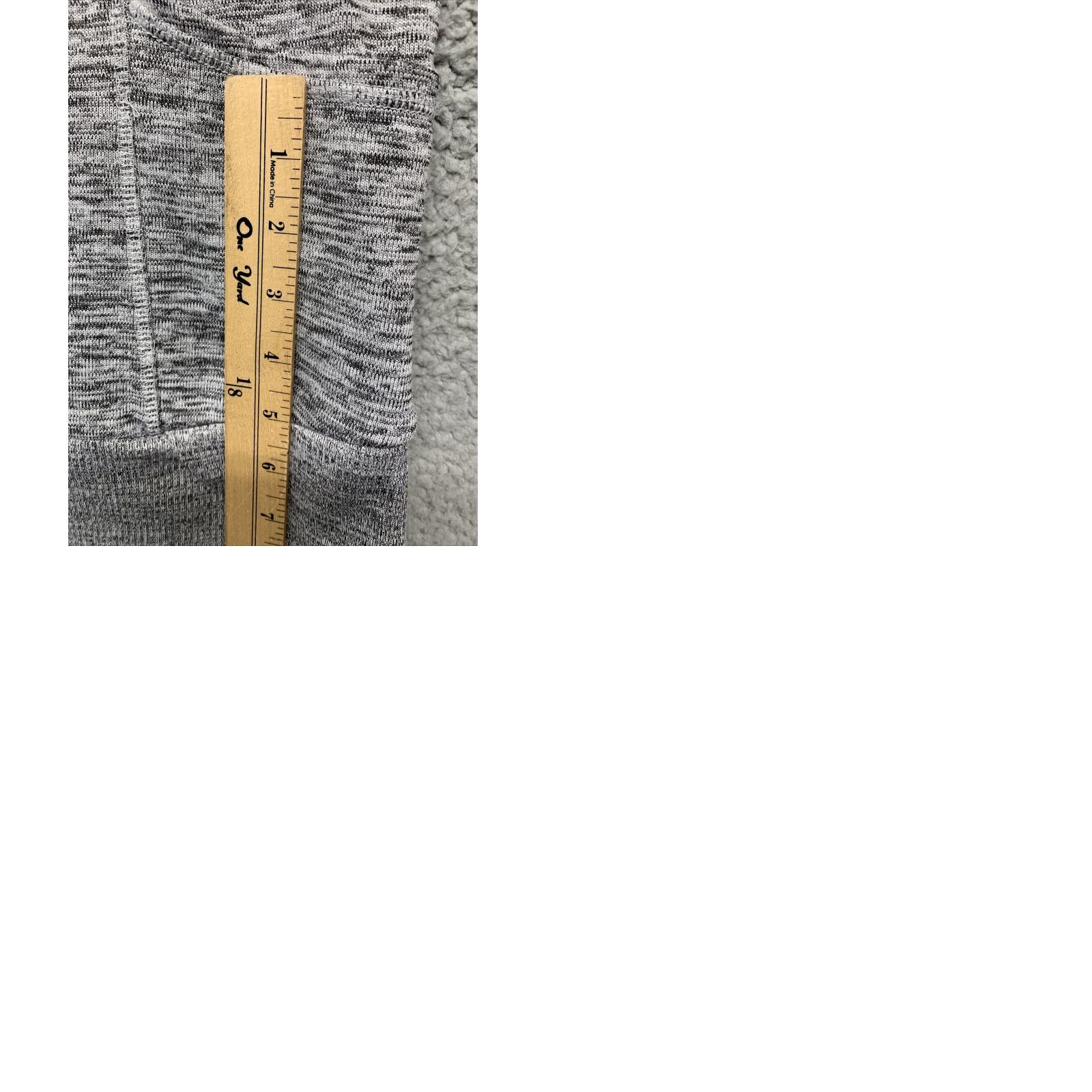 Vintage 90 Degrees Women’s Sz L Pullover Sweatshirt Heather Gray Thumb Holes 2 Pockets Reflex Shirt Mens? Size L / US 10 / IT 46 - 9 Thumbnail