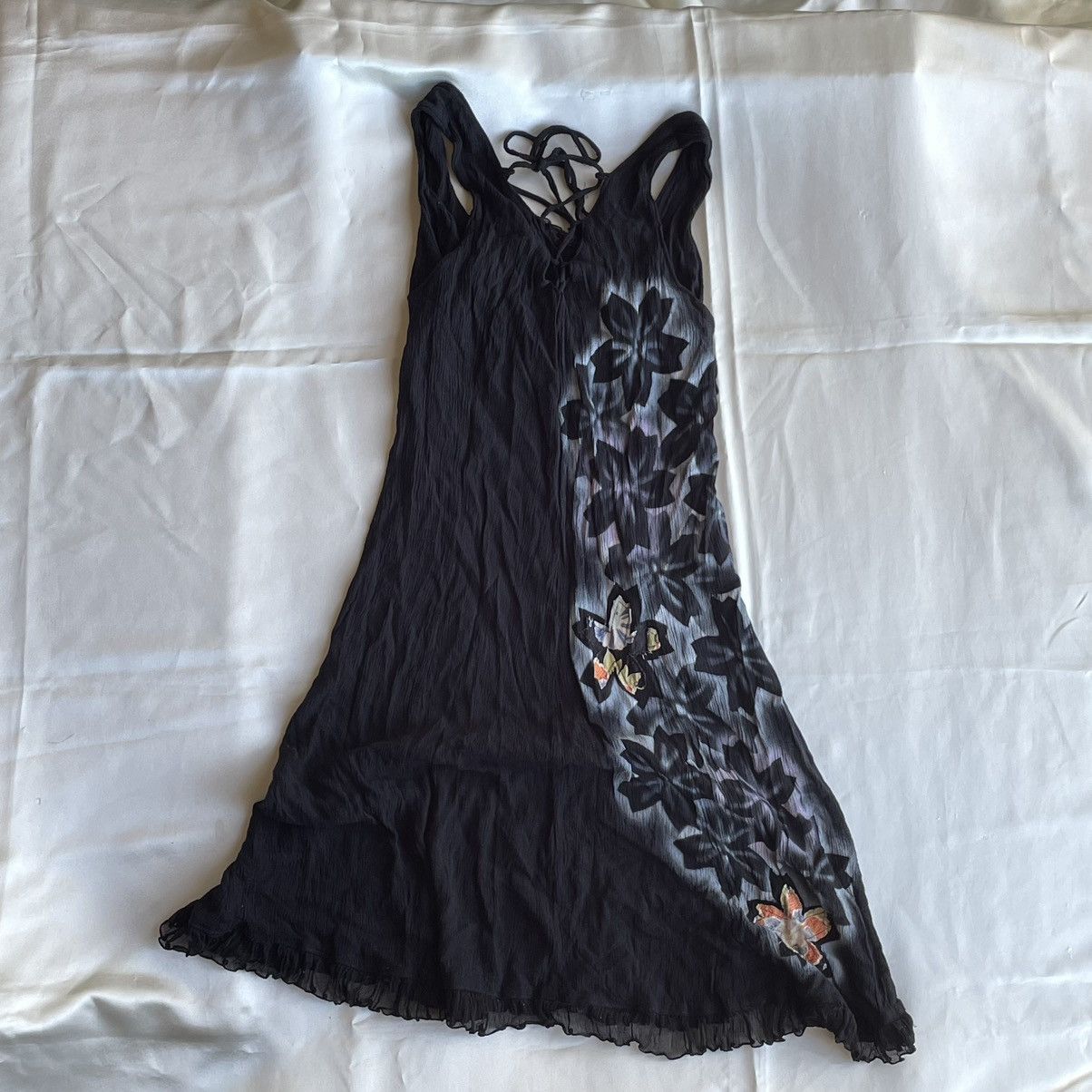 Japanese Brand GOUK FLUTTER DRESS Size ONE SIZE - 9 Thumbnail
