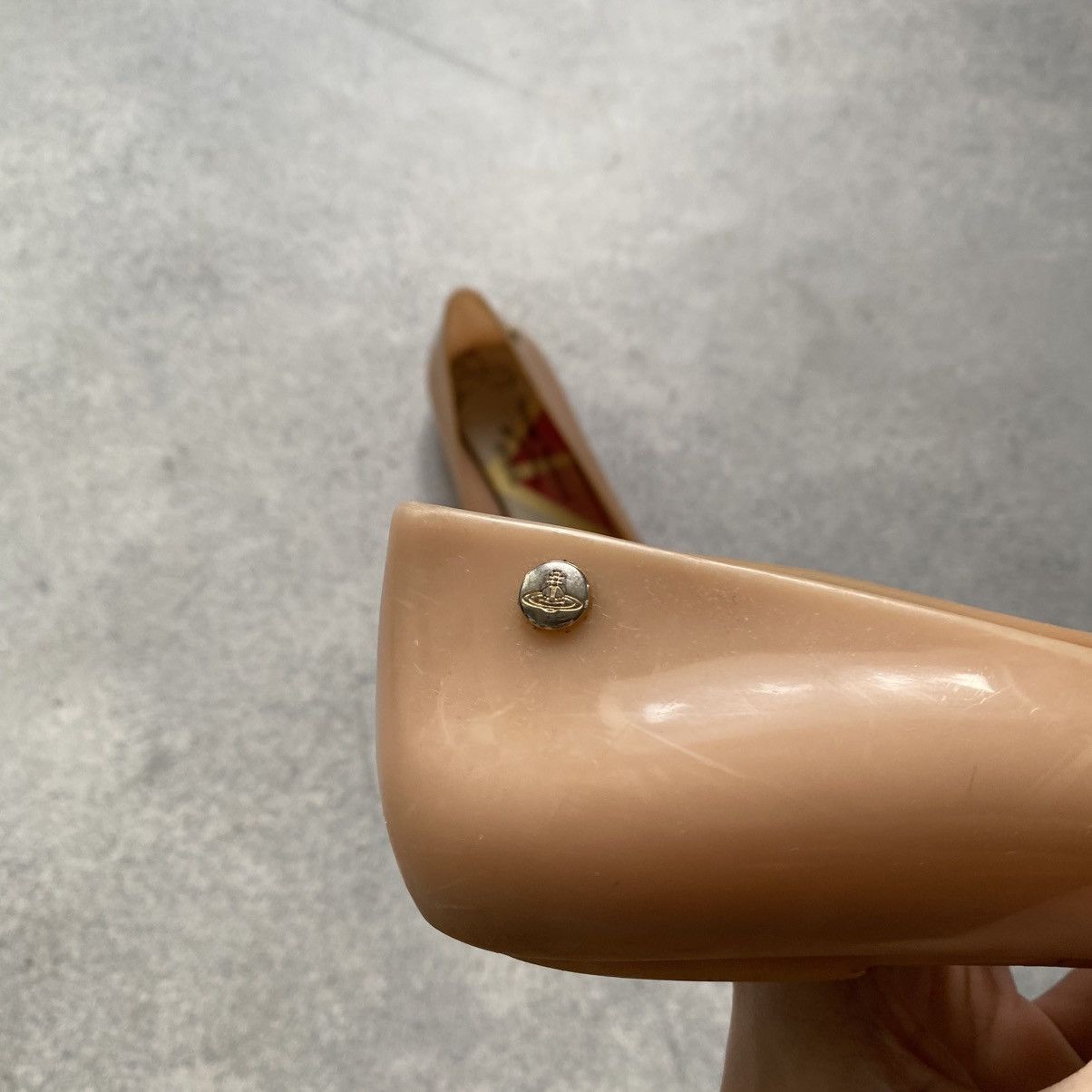 Melissa × Vivienne Westwood Vivienne Westwood × Melissa Anglomania Black Ballet Flats 38 Size US 8 / IT 38 - 4 Thumbnail