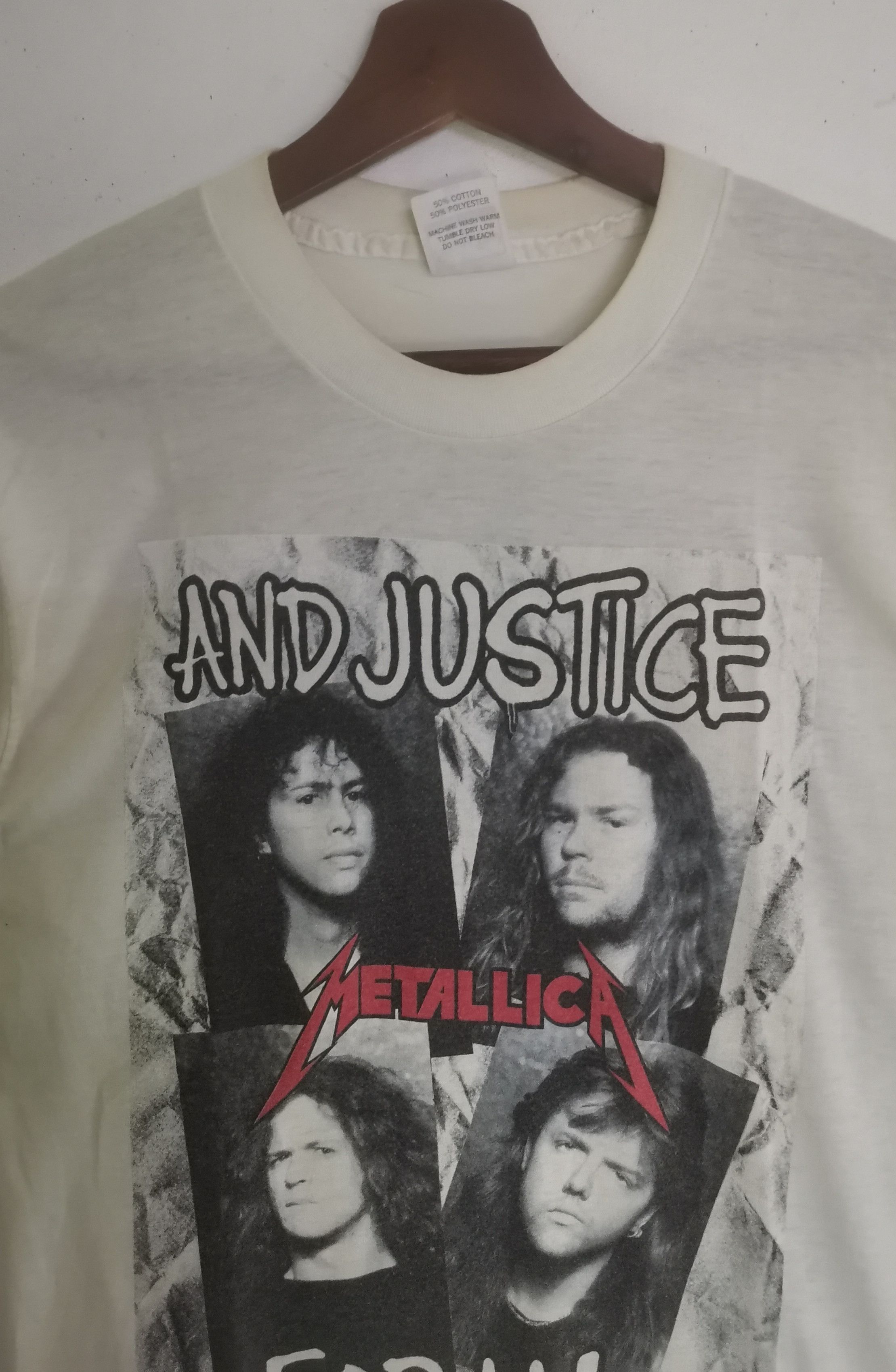 Metallica × Vintage Rare vintage Metallica t-shirt American heavy metal band Size US L / EU 52-54 / 3 - 2 Thumbnail