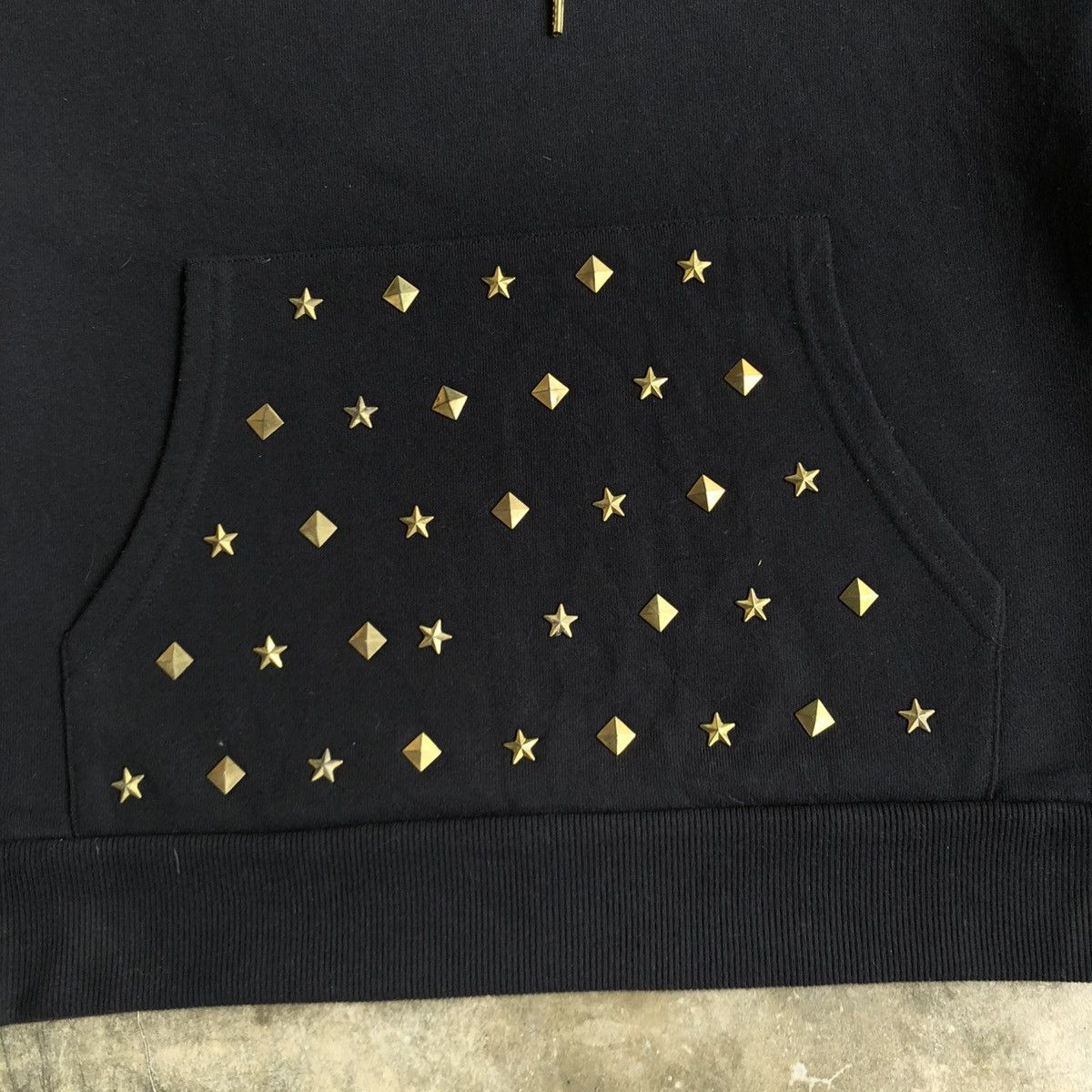 14th Addiction 2000s CavariA Studed Gothic Punk Style Hoodie Black Size US M / EU 48-50 / 2 - 5 Thumbnail