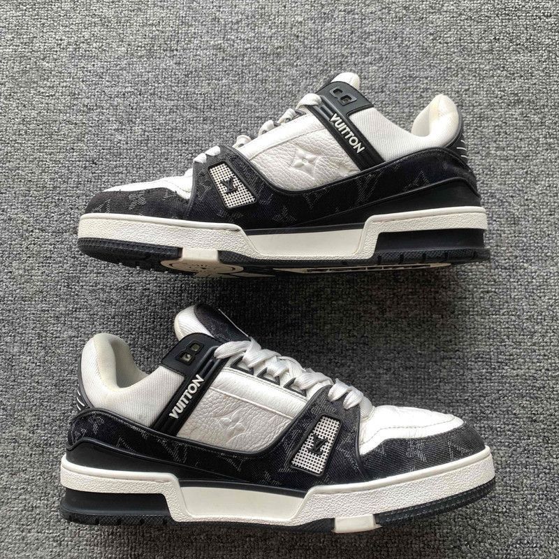 Louis Vuitton Louis Vuitton Panda Print Low-Top Fashion Sneakers -2508 Size US 8.5 / EU 41-42 - 5 Thumbnail