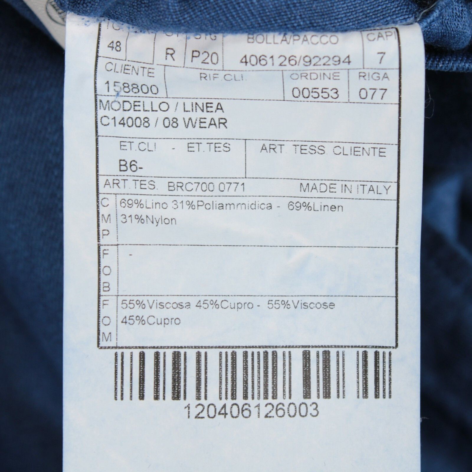 Boglioli Boglioli Coat Size S US In Blue Linen Blend Size US S / EU 44-46 / 1 - 9 Thumbnail