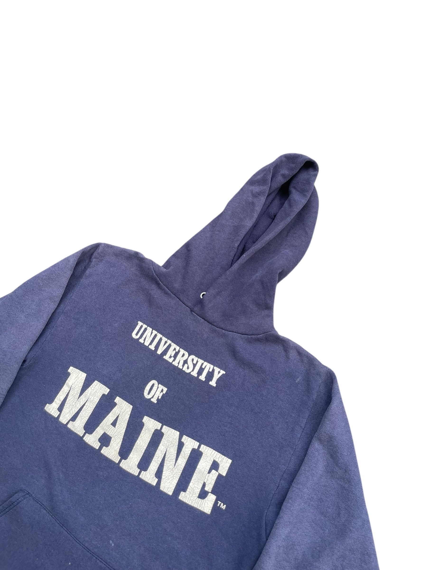 Jerzees Vintage University of Maine Faded Hoodie Size US S / EU 44-46 / 1 - 2 Thumbnail