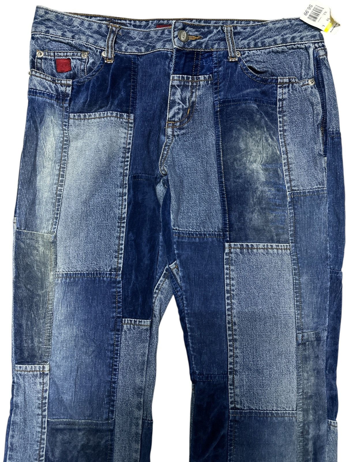 Kapital Flare Bootcut Patchwork Cudroy . Size US 31 - 3 Thumbnail