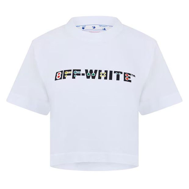 Off-White o1g2r1mq1224 T Shirt in White Size L / US 10 / IT 46 - 1 Thumbnail
