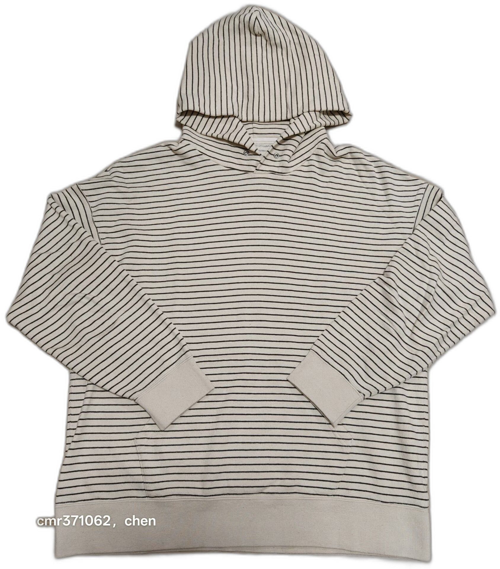 Visvim VISVIM 22SS BORDER JUMBO HOODIE Size US L / EU 52-54 / 3 - 1 Thumbnail