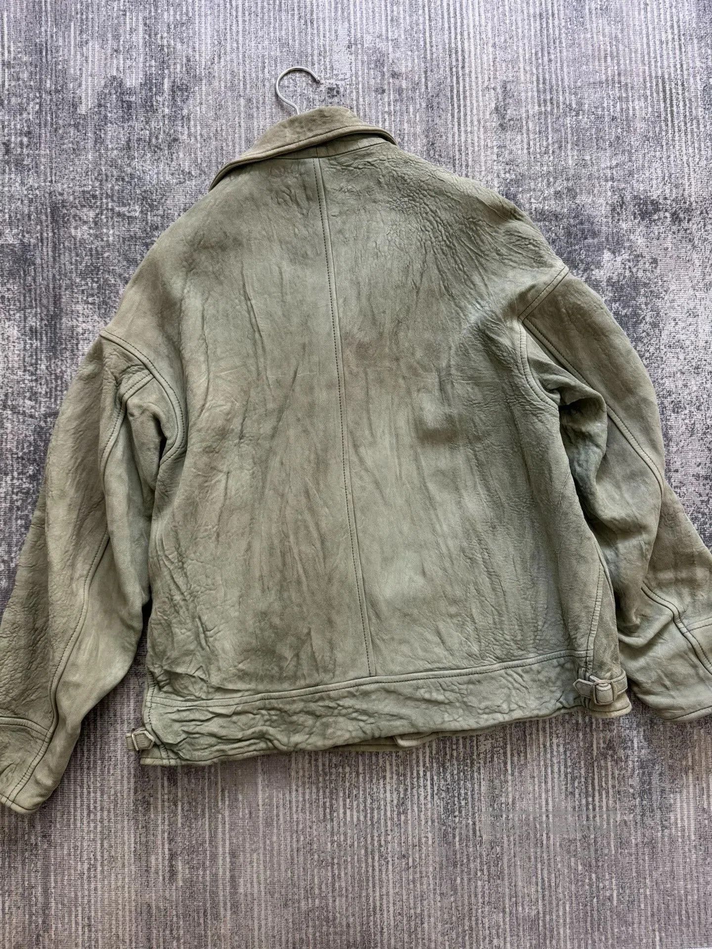 Visvim visvim dunlop jacket in green leather. Size US S / EU 44-46 / 1 - 3 Thumbnail