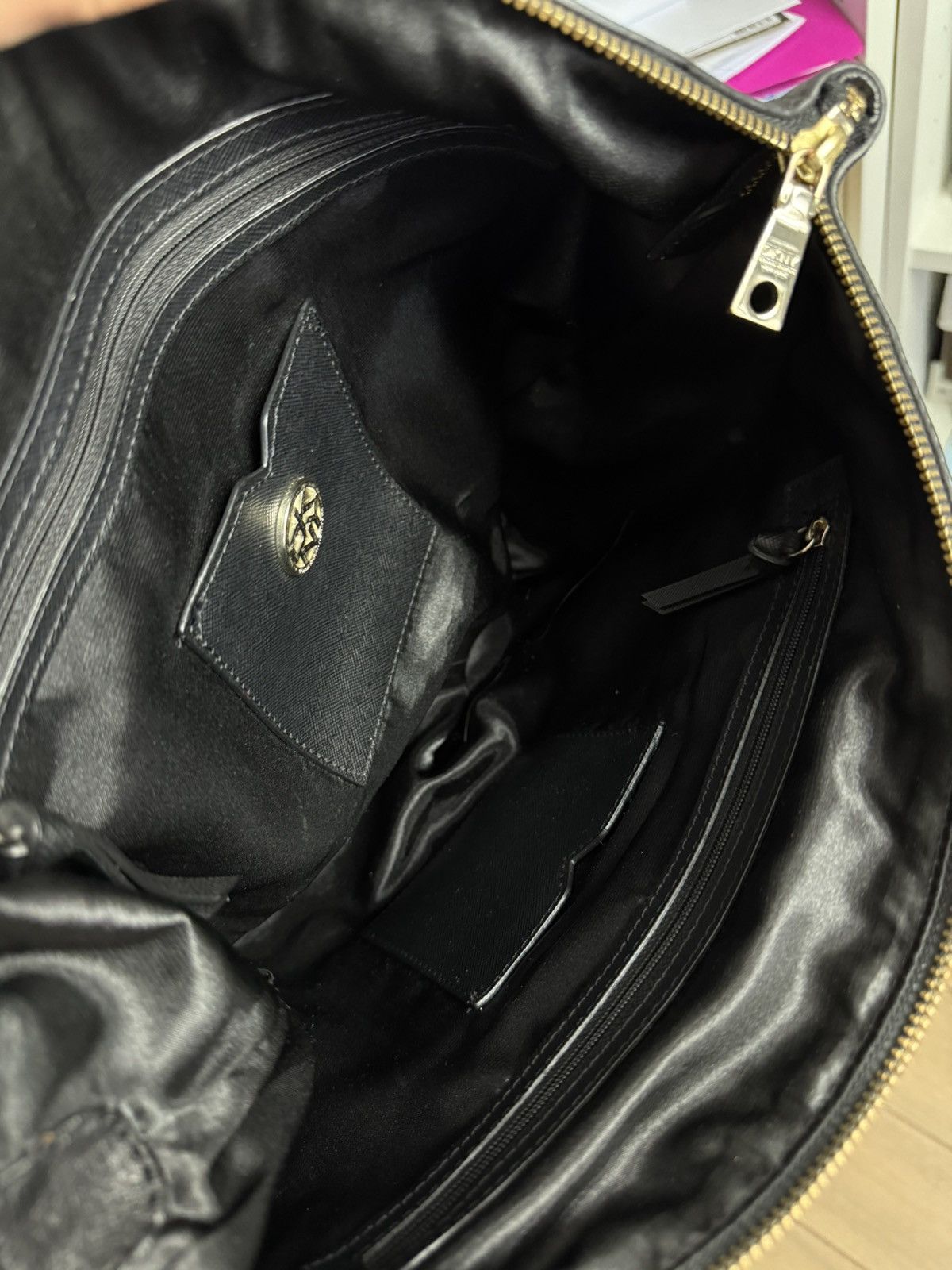 DKNY × Japanese Brand Vintage y2k DKNY monogram shoulder hand bag archive designer Size ONE SIZE - 11 Thumbnail