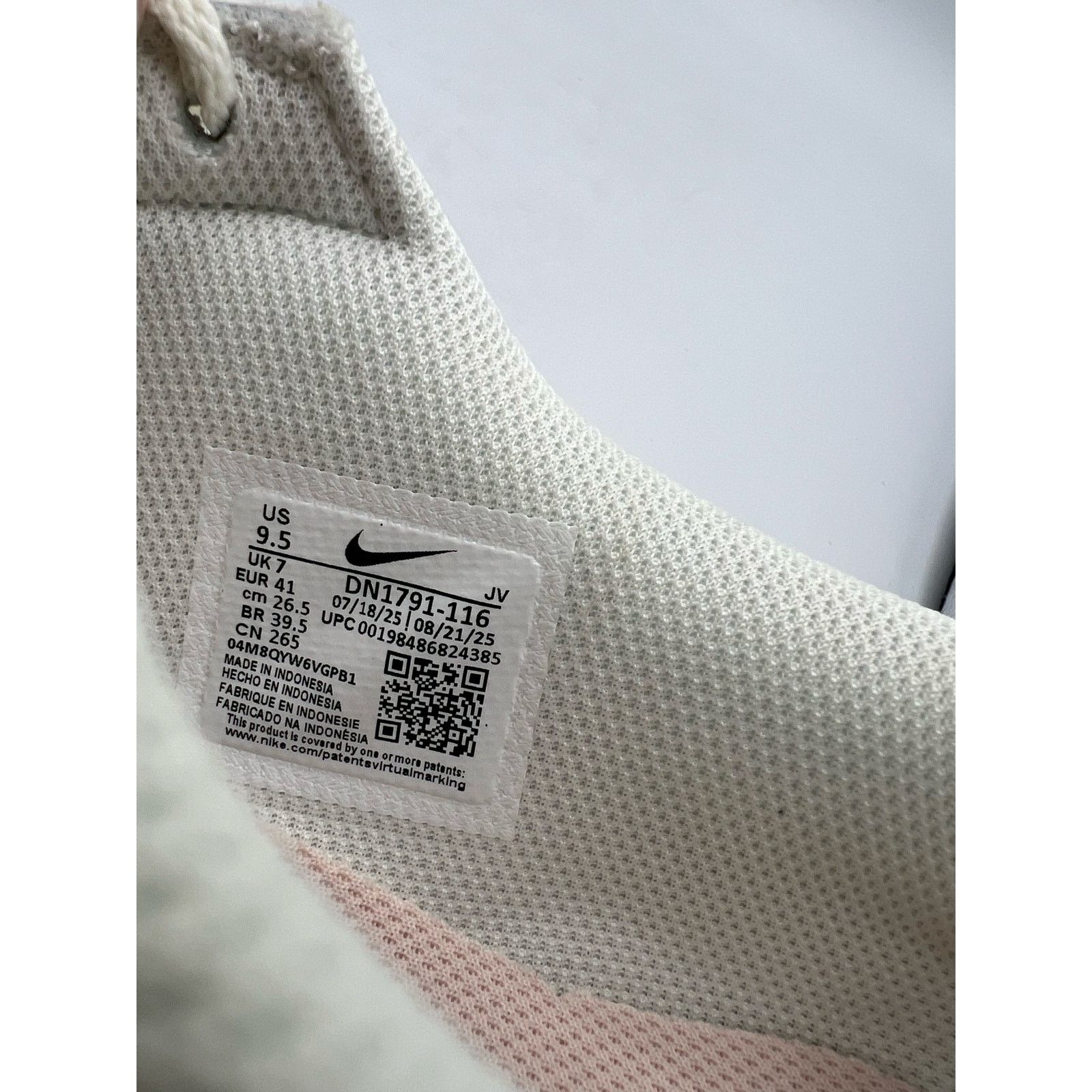 Nike Nike Cortez “Sail/Silt Red” size 9.5 women’s Size US 9.5 / IT 39.5 - 6 Thumbnail