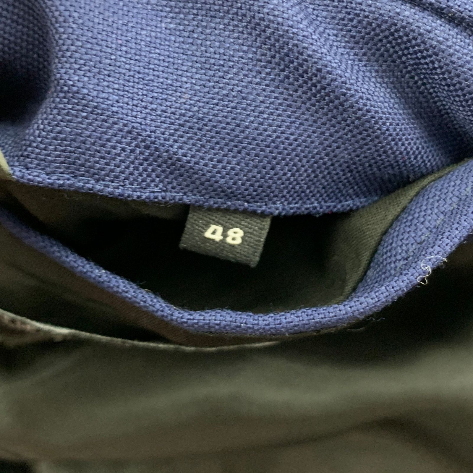 The Kooples THE KOOPLES Size 38 Navy Wool Notch Lapel Sport Coat Size 38R - 5 Thumbnail