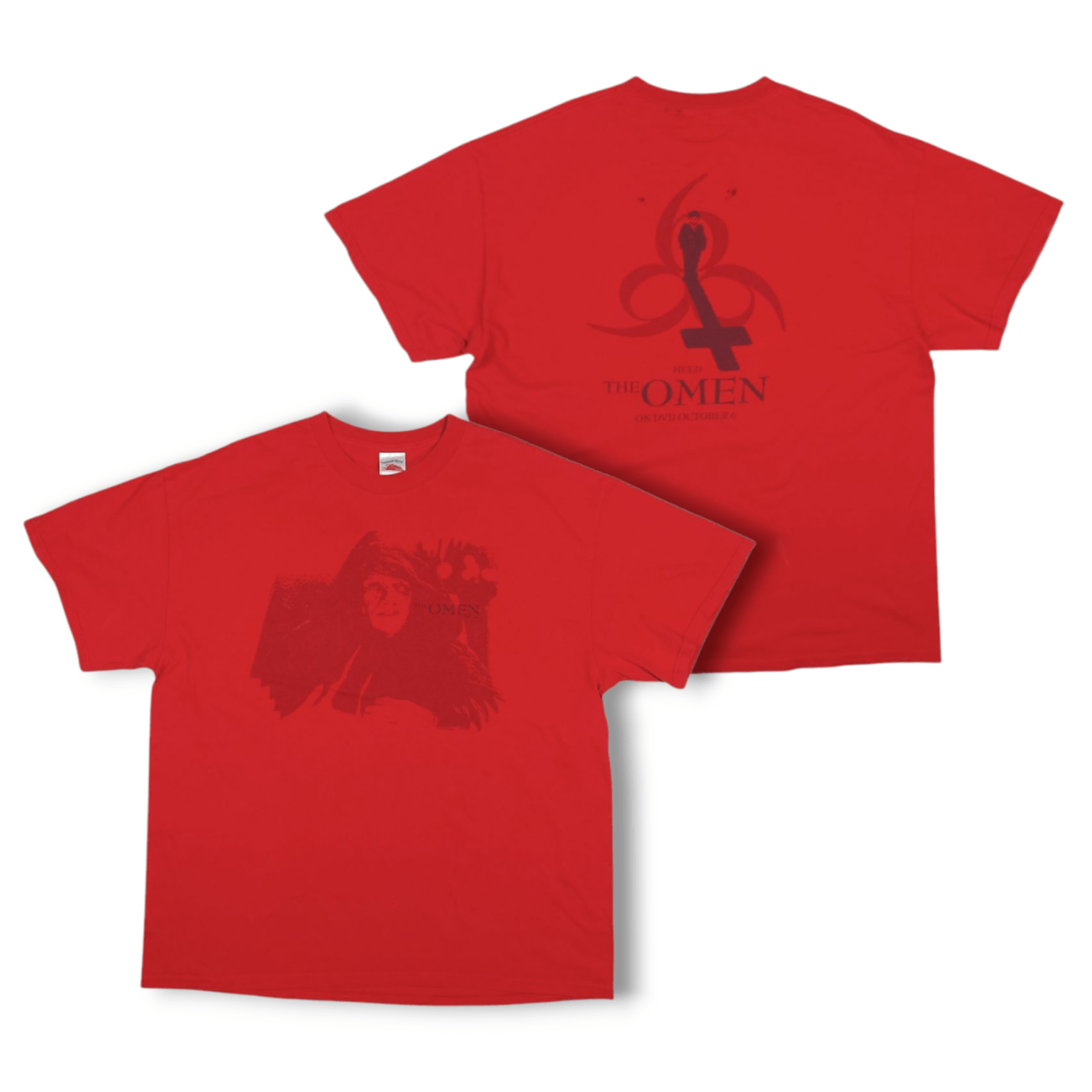 Vintage Vintage 2006 The Omen 666 Film 20th Century Fox Movie TEE Size US XL / EU 56 / 4 - 1 Thumbnail