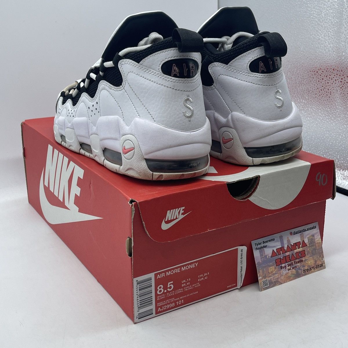 Nike Air more money piggy bank Size US 8.5 / EU 41-42 - 4 Thumbnail