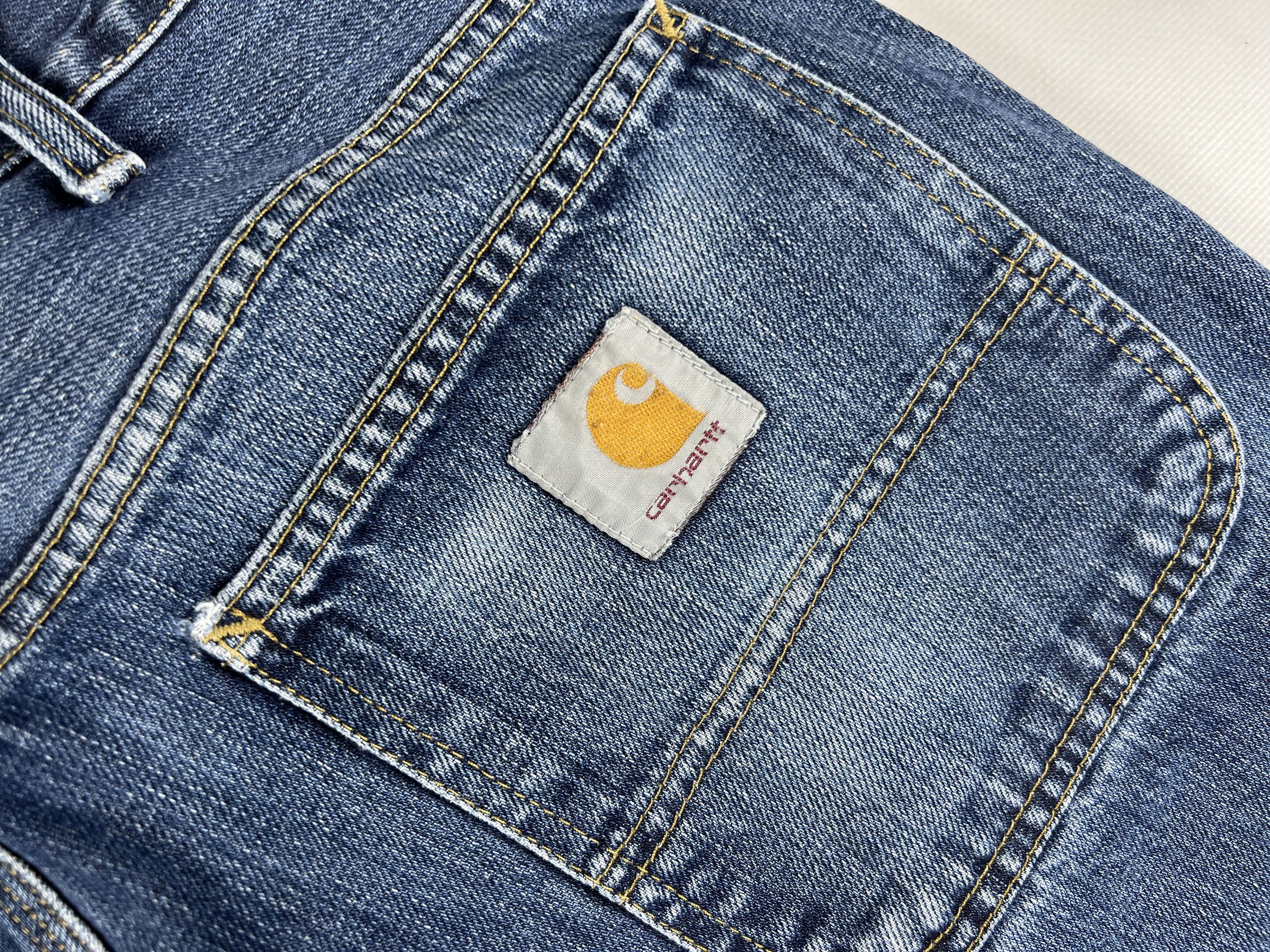 Carhartt × Vintage Vintage Carhartt Denim Jeans 31x32 Size US 31 - 3 Thumbnail
