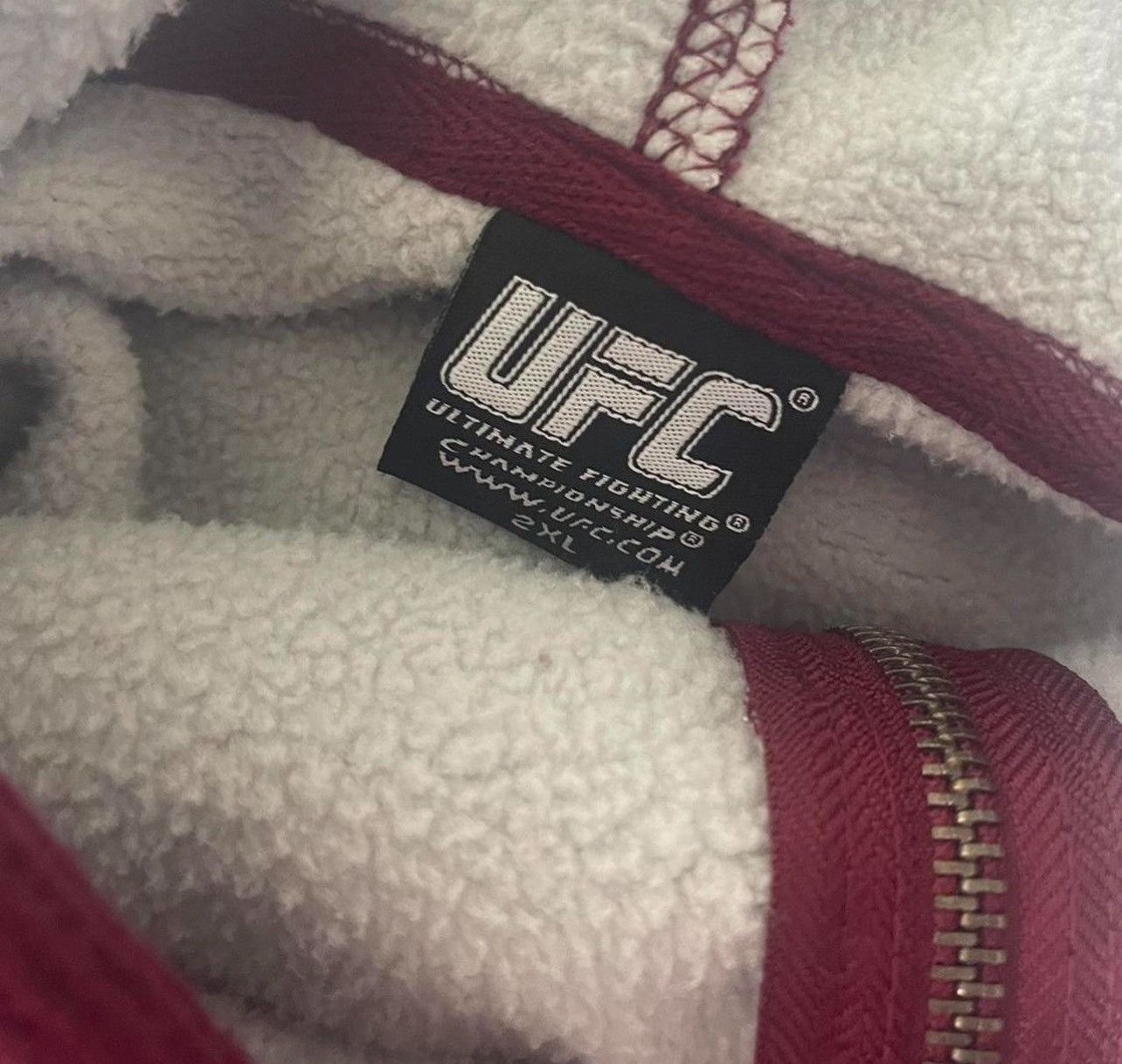UFC UFC vintage 90s zip up hoodie Size US XXL / EU 58 / 5 - 3 Thumbnail
