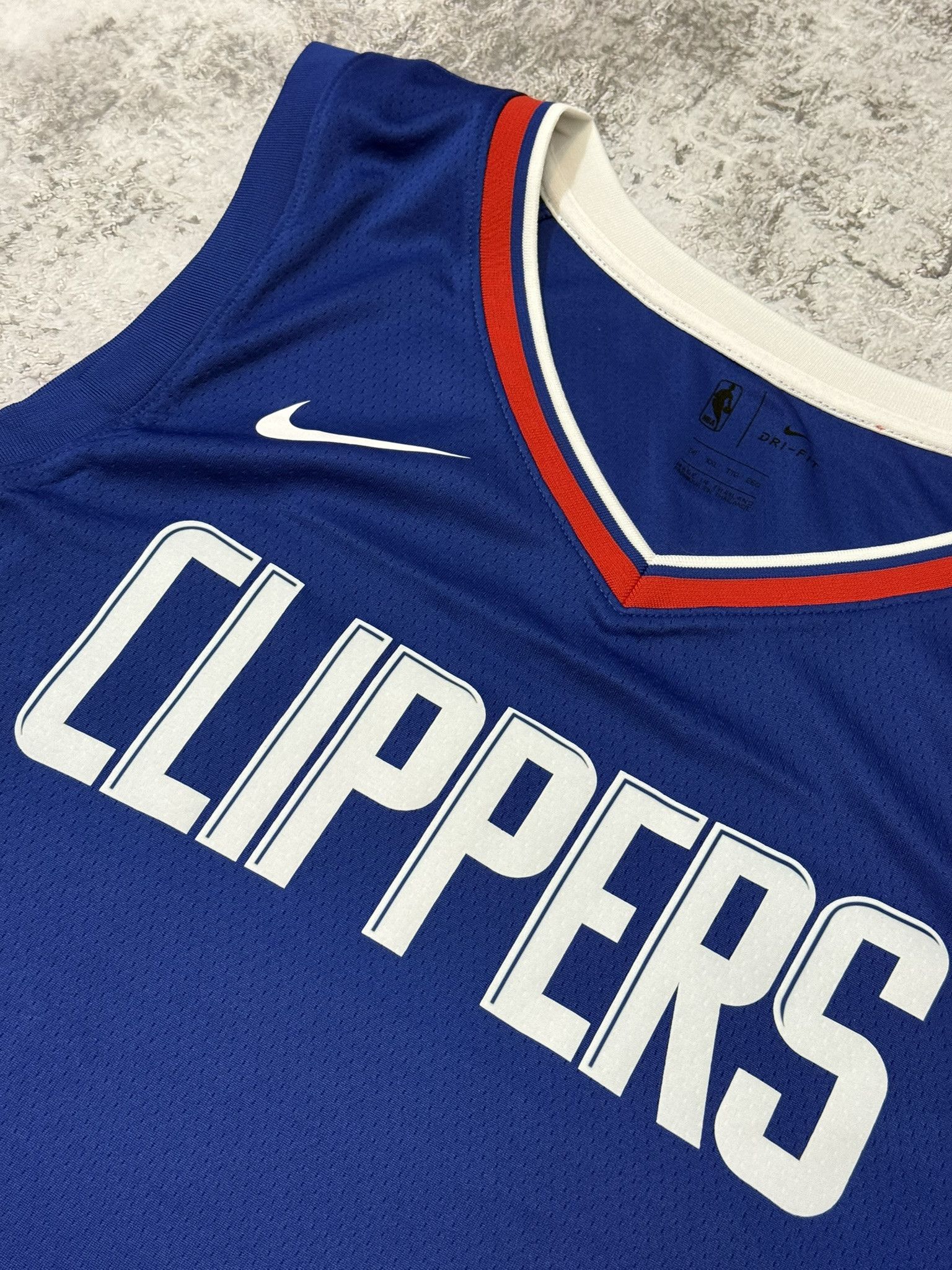 Nike LA Clippers BLANK NBA Swingman Jersey Nike 2XL Size US XXL / EU 58 / 5 - 5 Thumbnail