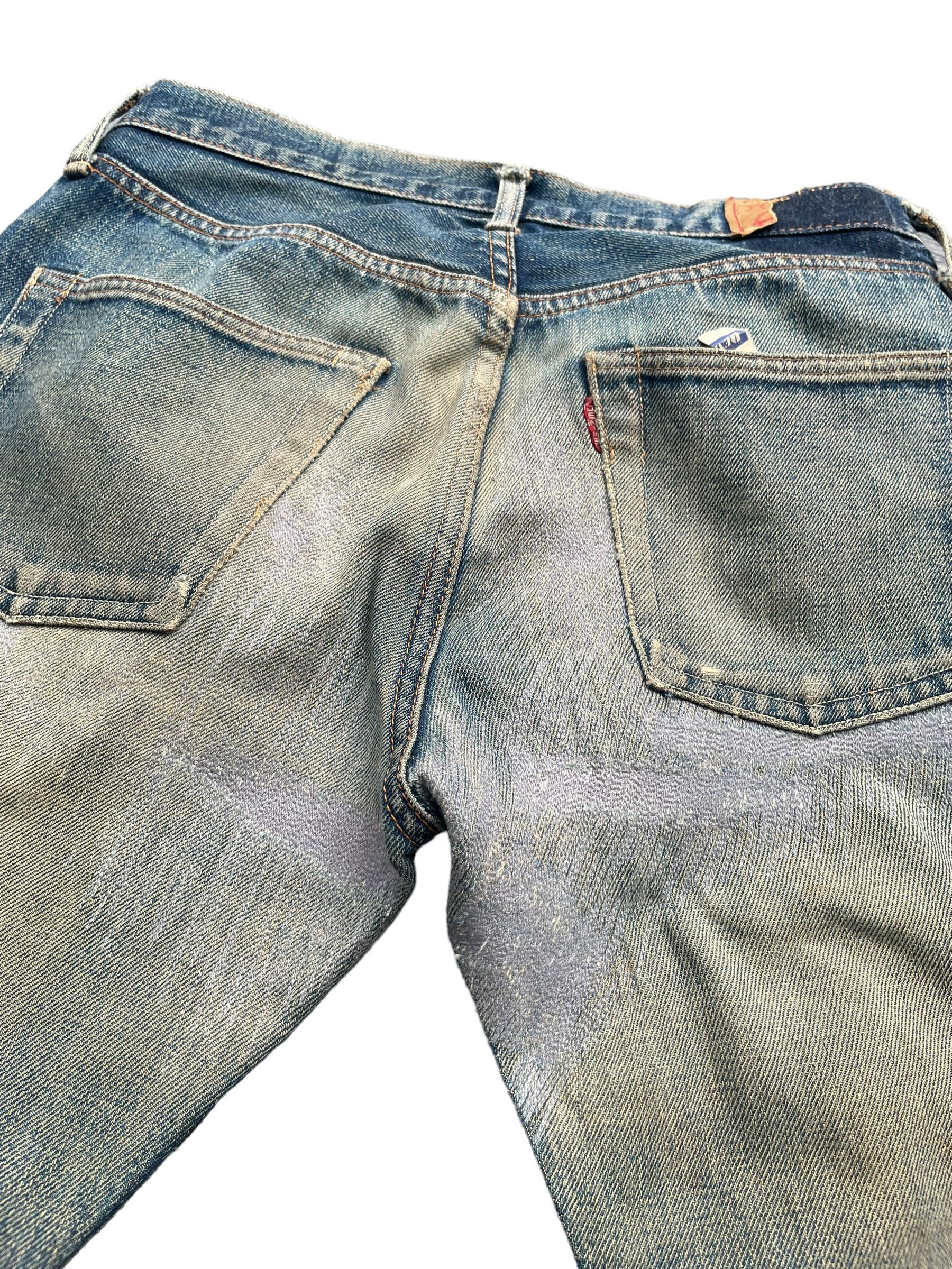 Denime Vintage Denime Selvedge Distresed & Rework Denim Size US 30 / EU 46 - 5 Thumbnail