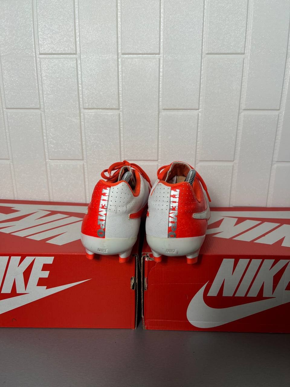 Nike VINTAGE NIKE TIEMPO FG SOCCER SHOES JERSEY BLOKECORE Y2K 90s Size US 12 / EU 45 - 10 Thumbnail