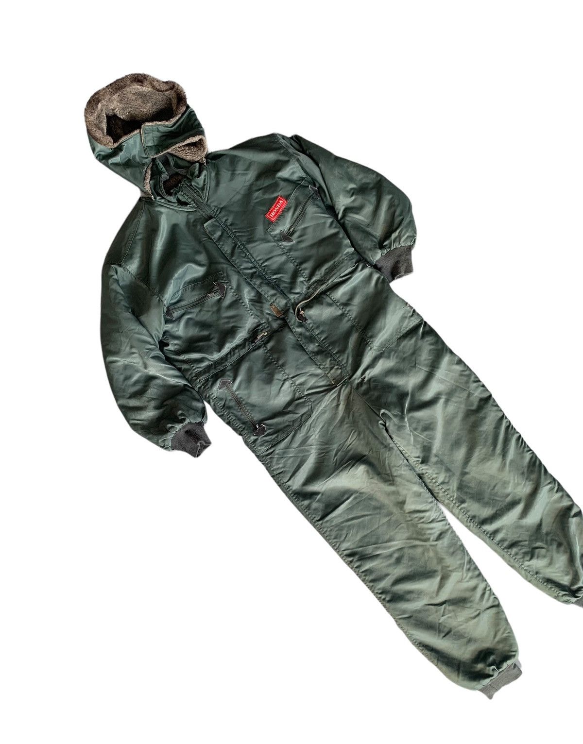 Vintage 🔥 HYSTERIC GLAMOUR Honda Sherpa Faux Fur Coveralls