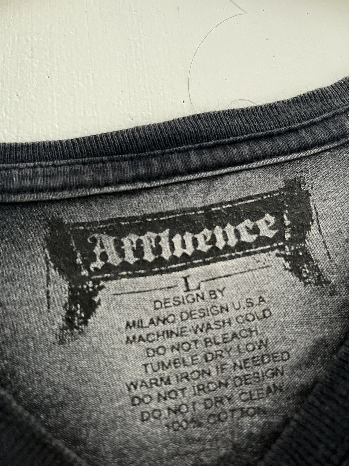 Affliction Affluence punk washed longsleeve tshirt Size US L / EU 52-54 / 3 - 5 Thumbnail