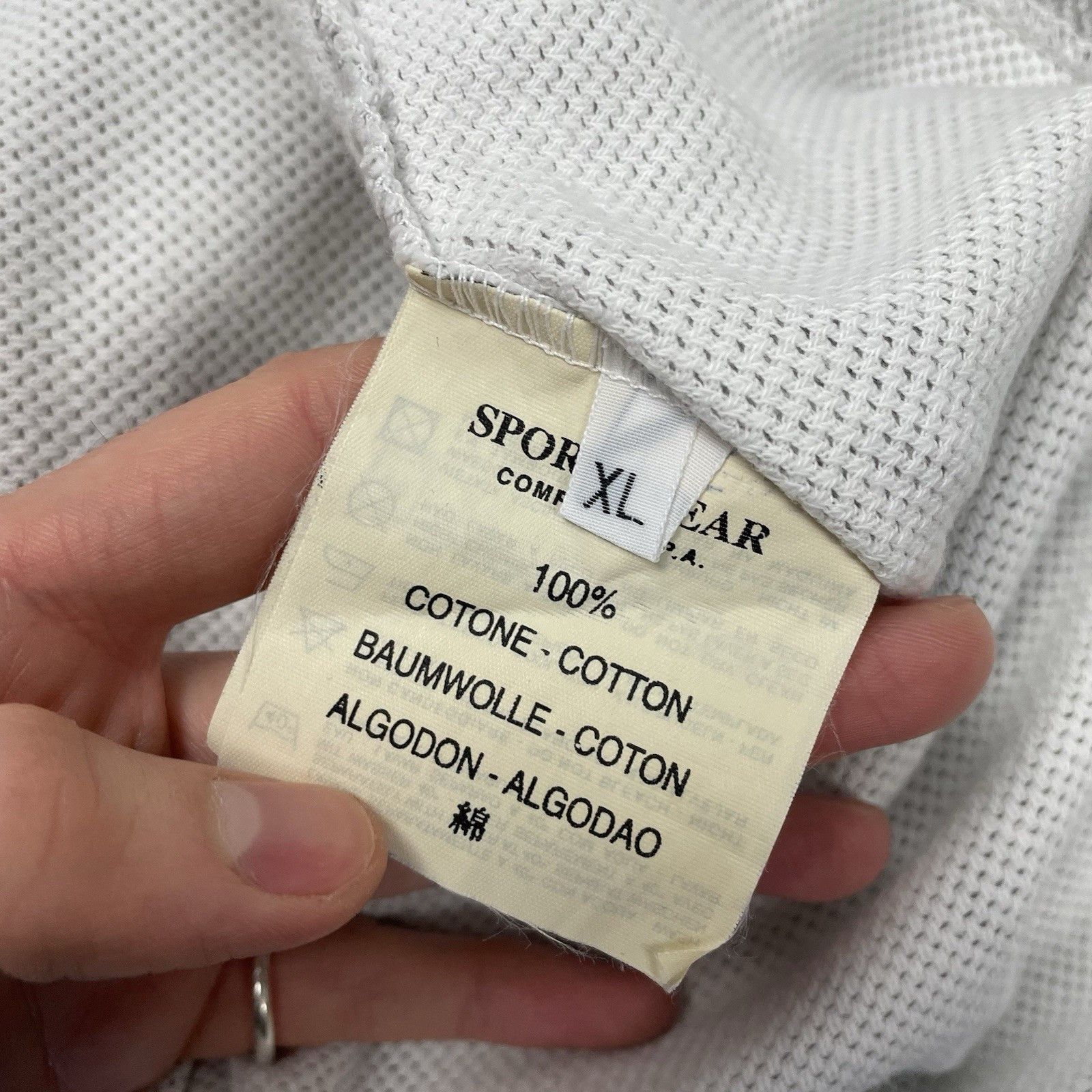 Stone Island Vintage Stone Island Striped T-Shirt Grey White Size XL Size US XL / EU 56 / 4 - 5 Thumbnail