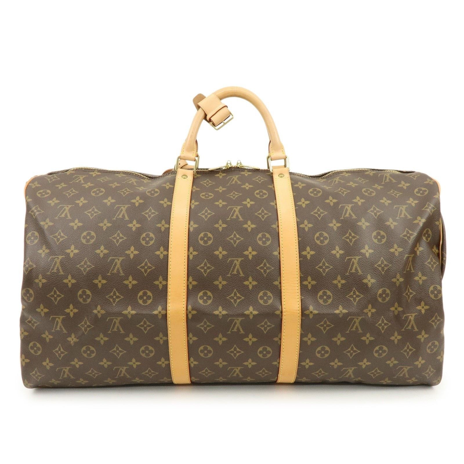 Louis Vuitton Louis Vuitton Monogram Keepall Bandouliere 60 Duffle Bag Size ONE SIZE - 2 Thumbnail