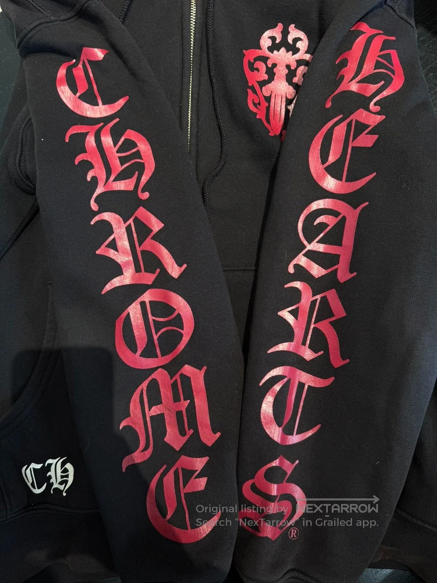 Chrome Hearts chrome hearts oversized red cross hoodie. Size US L / EU 52-54 / 3 - 5 Thumbnail