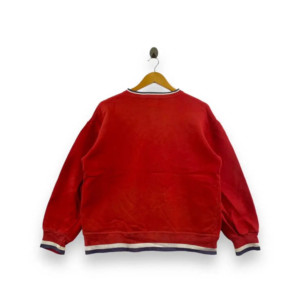Starter Vintage STARTER SPORTSWEAR V Neck Sweatshirt Ringer Sweater Size M / US 6-8 / IT 42-44 - 5 Thumbnail