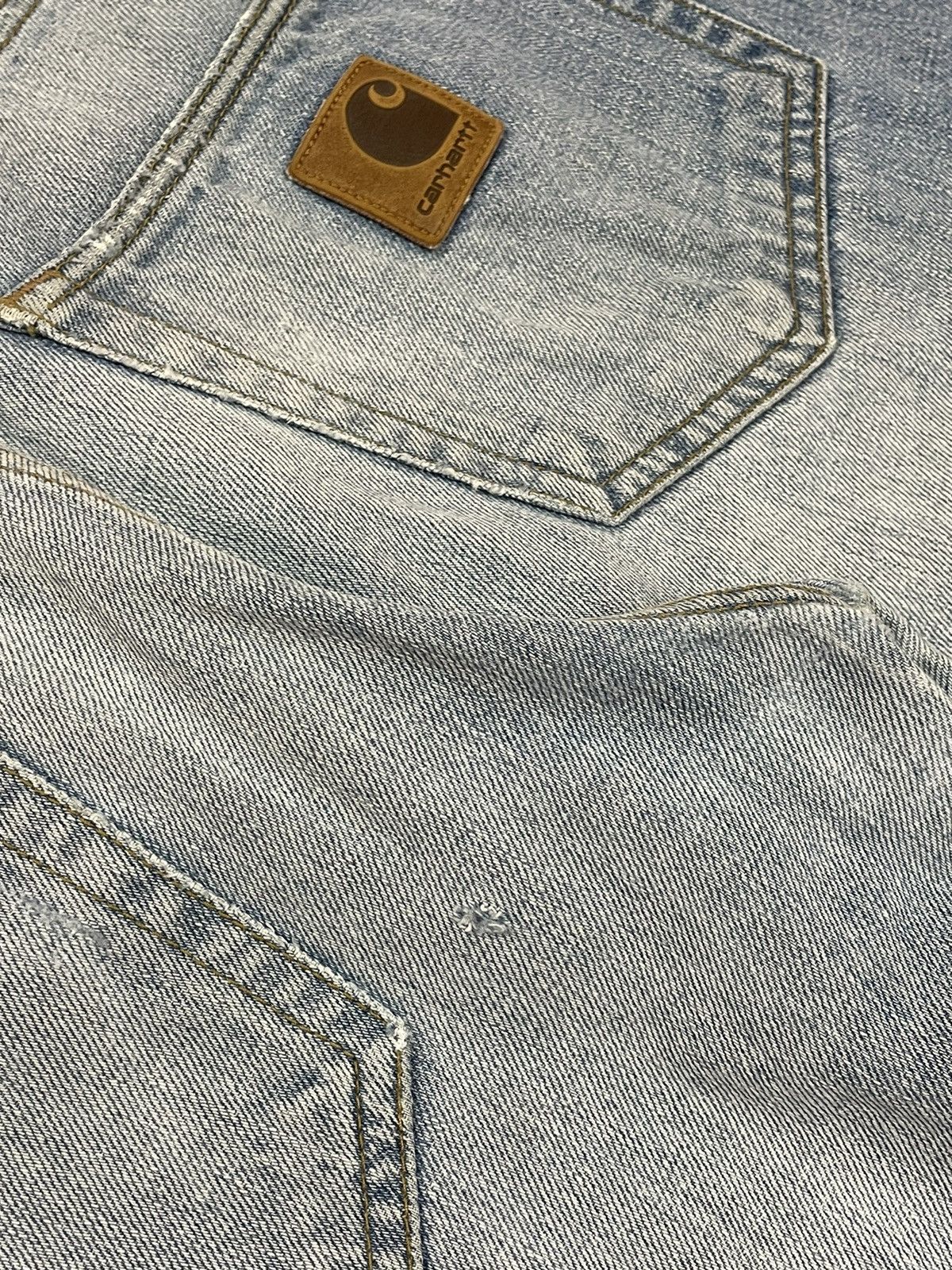 Carhartt Light Washed Vintage Carhartt Jeans Denim Pants Size US 33 - 6 Thumbnail