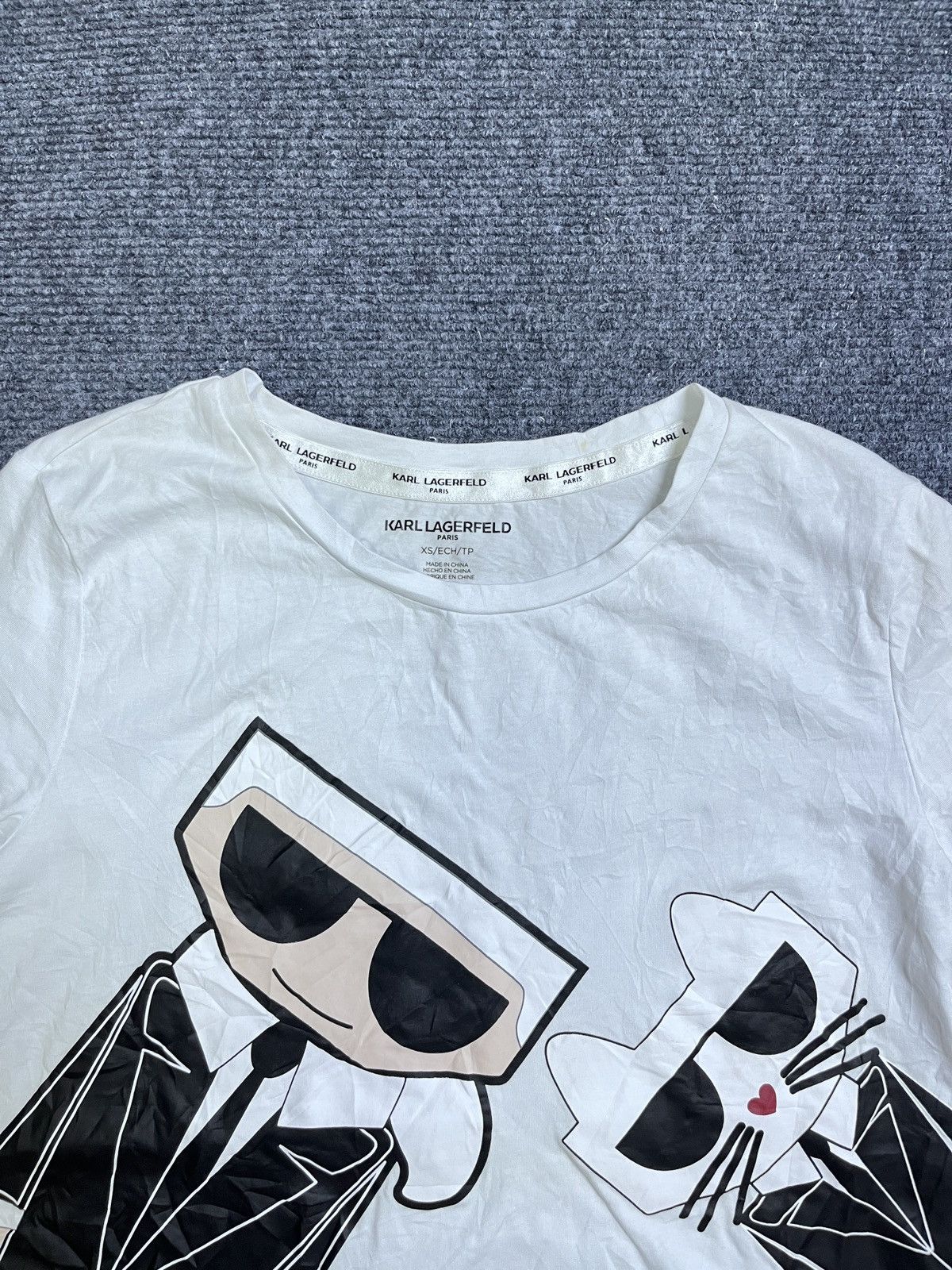 Karl Lagerfeld KARL LAGERFELD Cats graphic print design Size S / US 4 / IT 40 - 3 Thumbnail