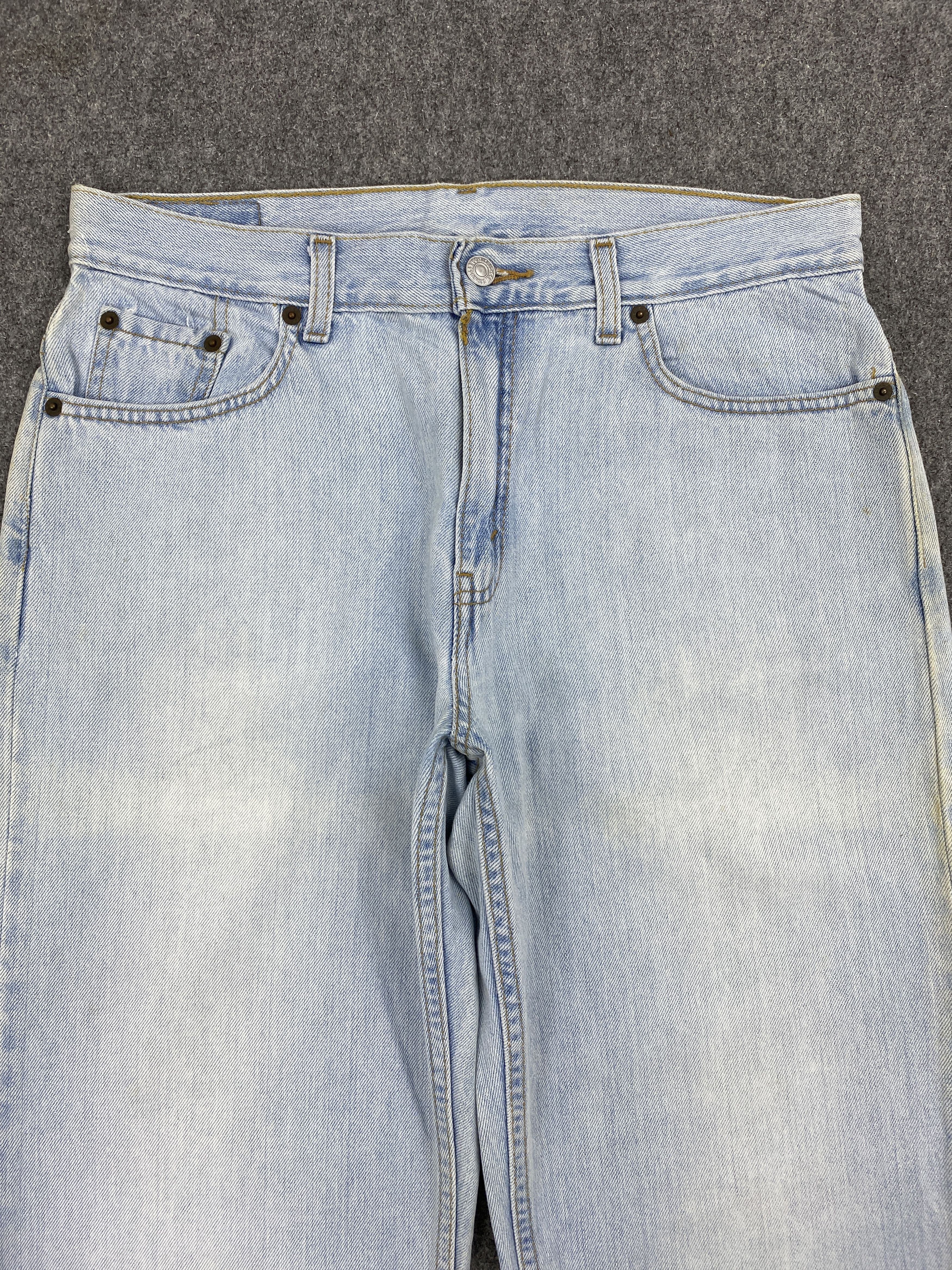Levi's × Vintage Light Blue Vintage 90s Levis 577 Jeans Size US 32 / EU 48 - 2 Thumbnail
