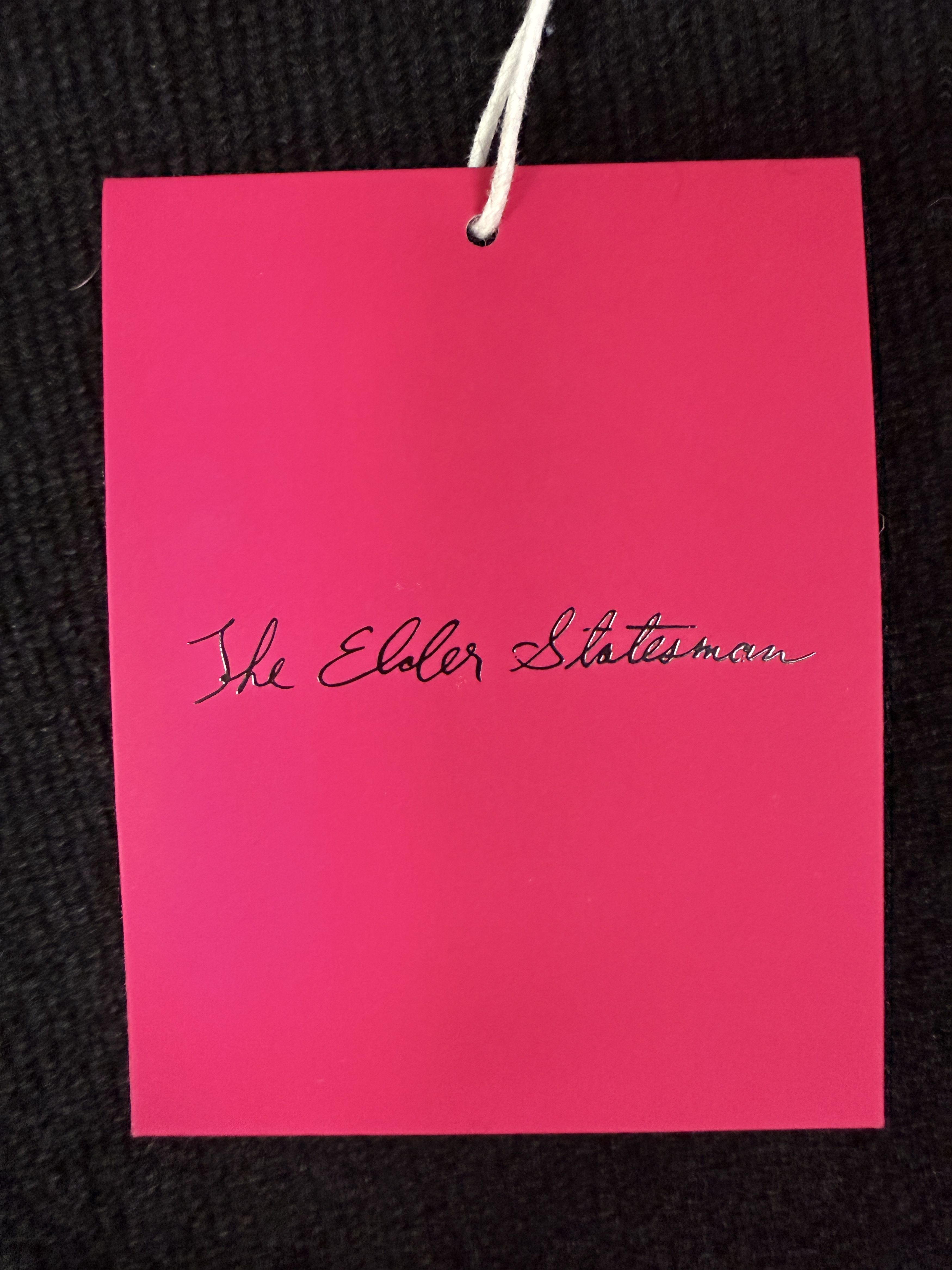 The Elder Statesman $895 The Elder Statesman Delicash Black Flare Pant Size 30" / US 8 / IT 44 - 10 Thumbnail