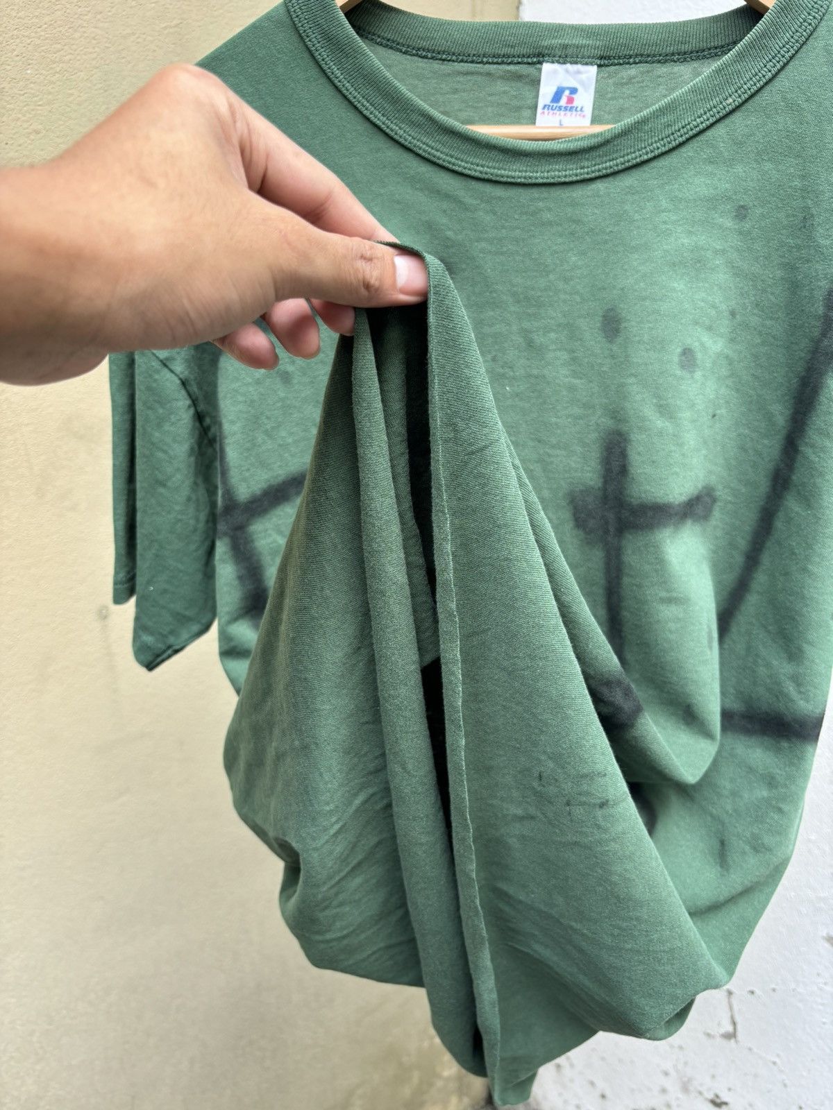 Vintage FUCK T Shirt Russell