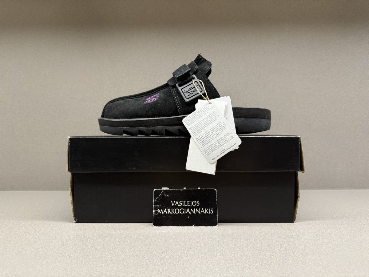 Needles × Reebok Reebok Beatnik Slides Black x Needles Size US 11 / EU 44 - 1 Thumbnail