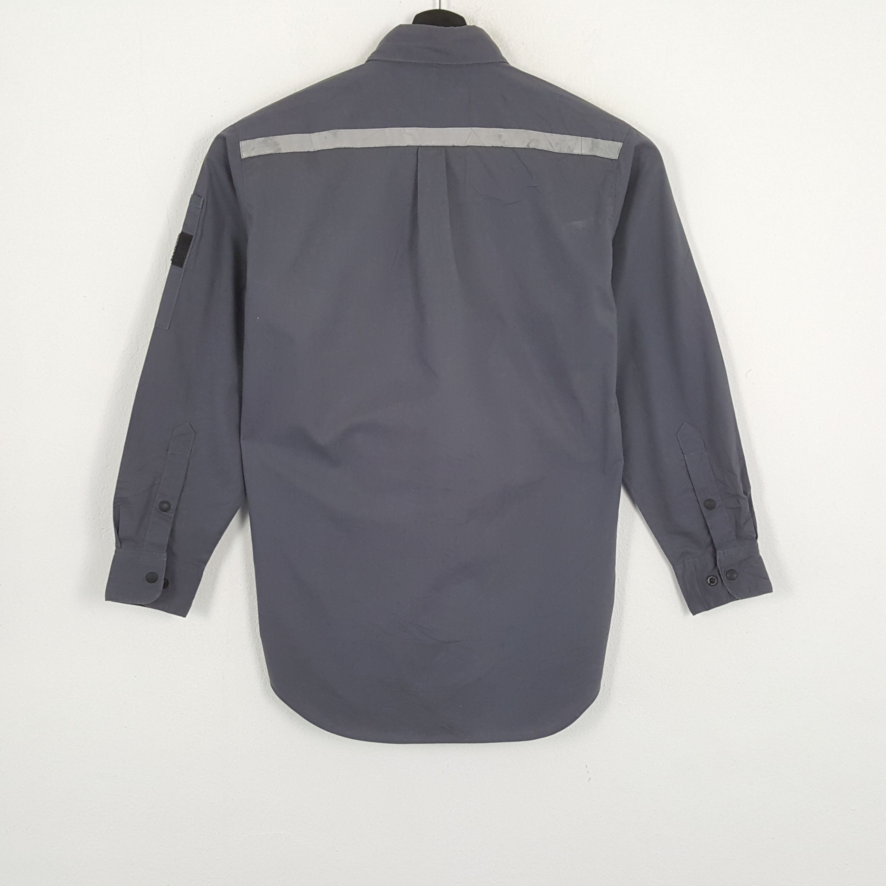 Japanese Brand × Vintage TOSHIBA Japanese Electronic Brand Workwear Shirt Size US M / EU 48-50 / 2 - 3 Thumbnail